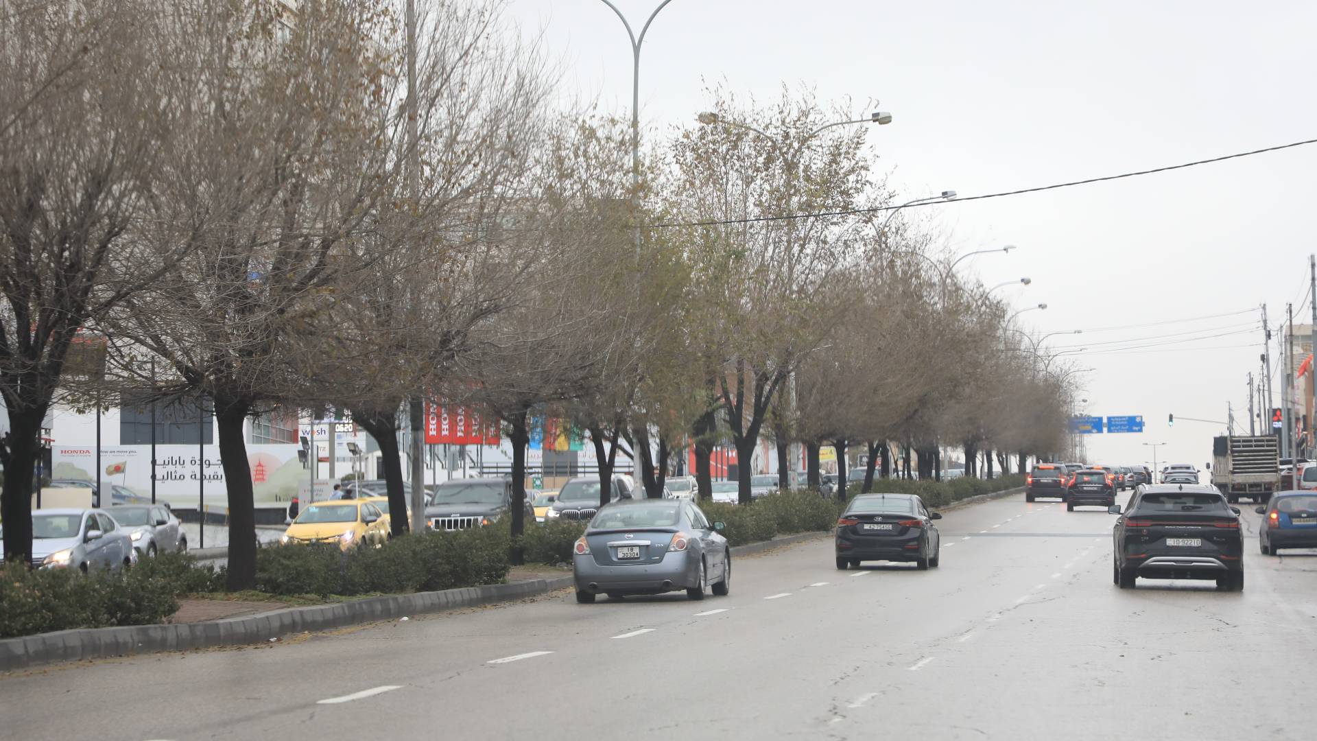 احدى شوارع العاصمة عمان