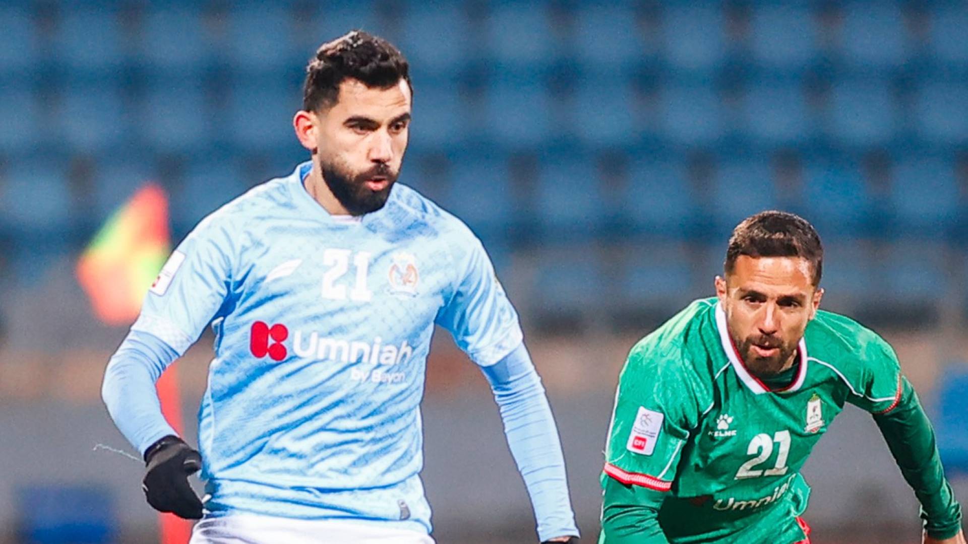 لاعبي الفيصلي والوحدات