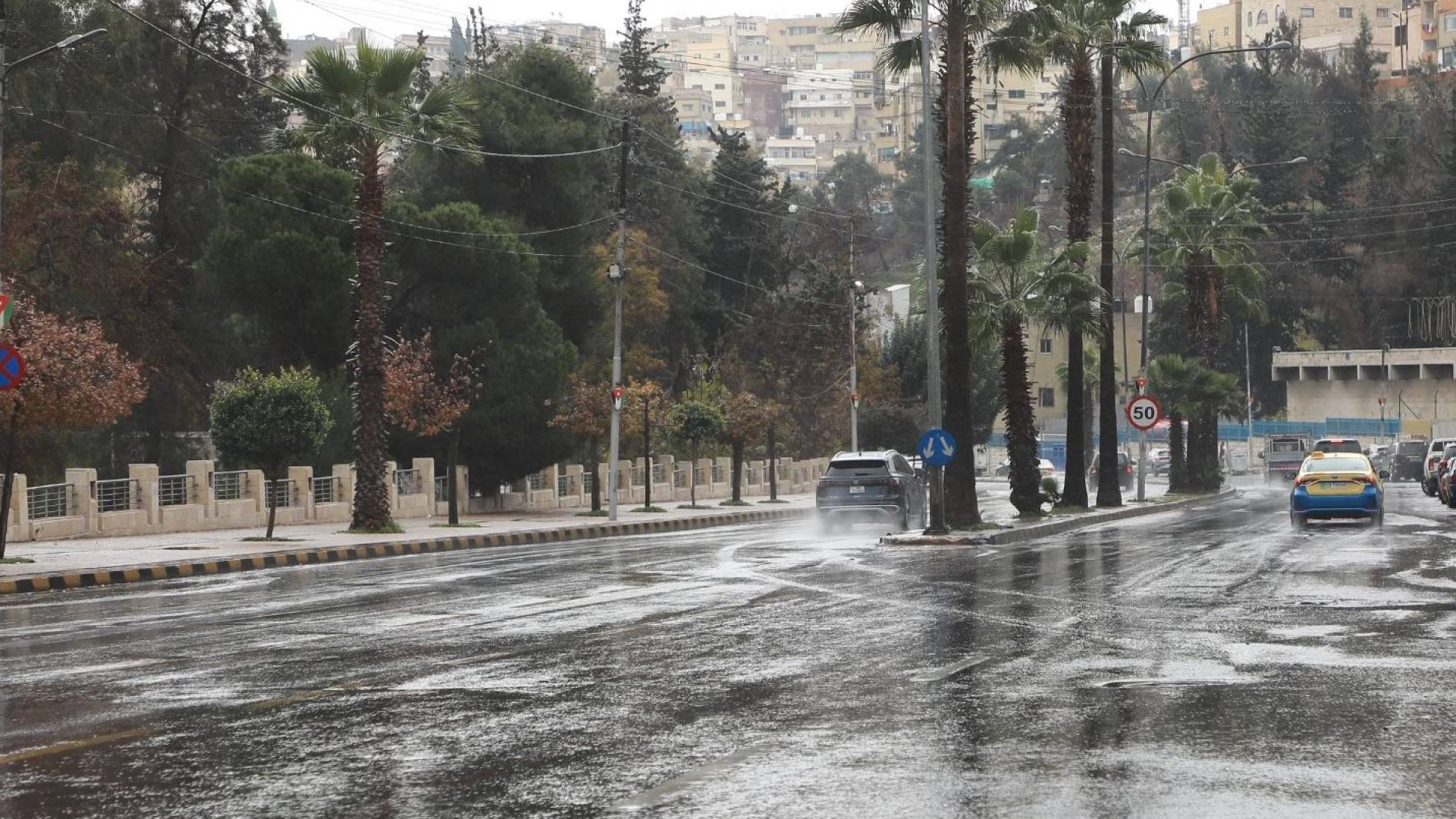 أمطار العاصمة عمان