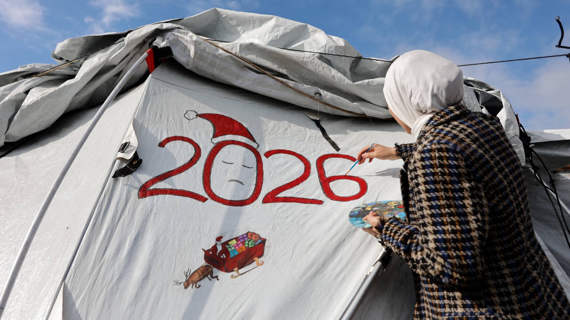 خيم قطاع غزة