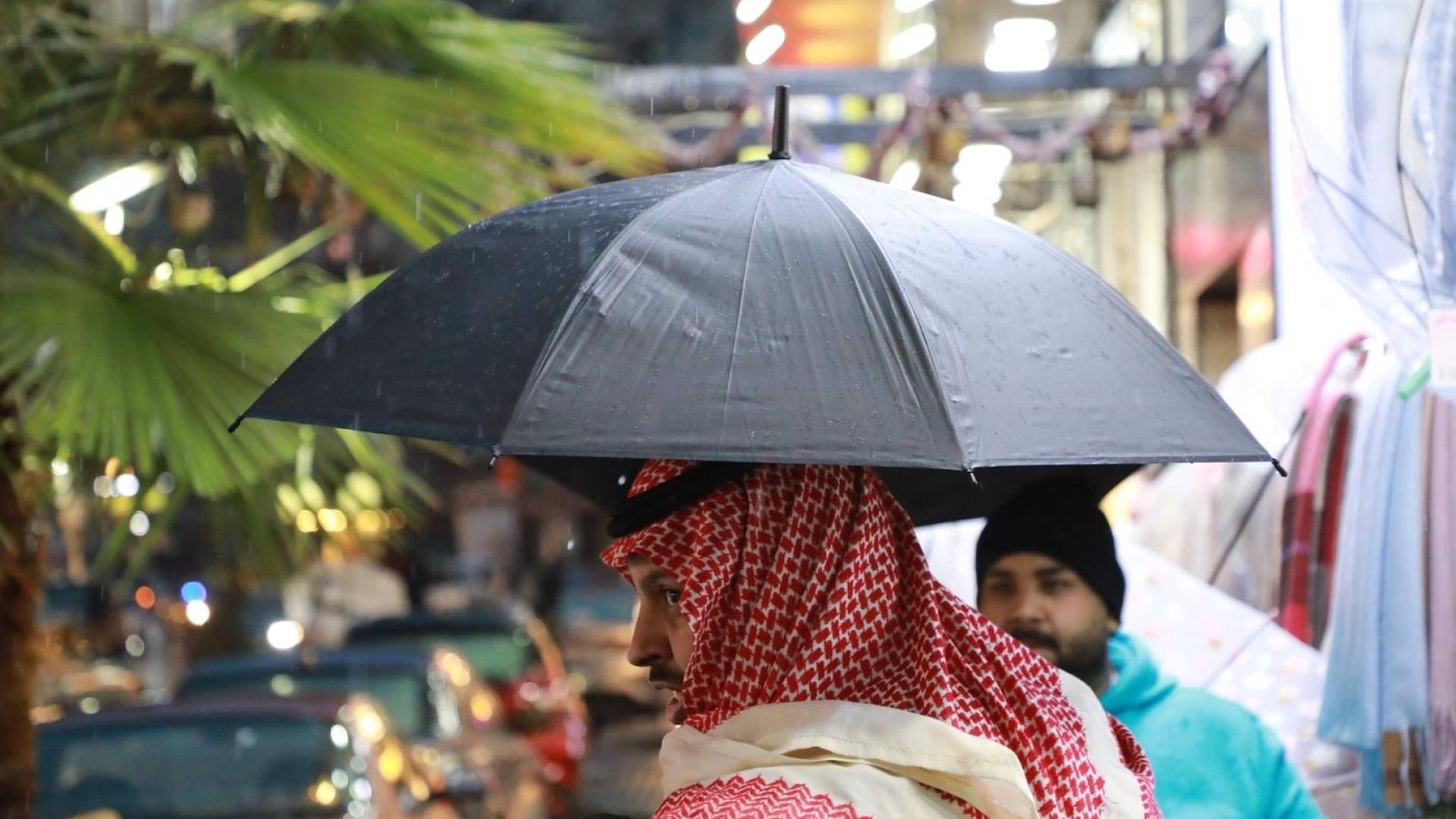 أمطار في العاصمة عمان