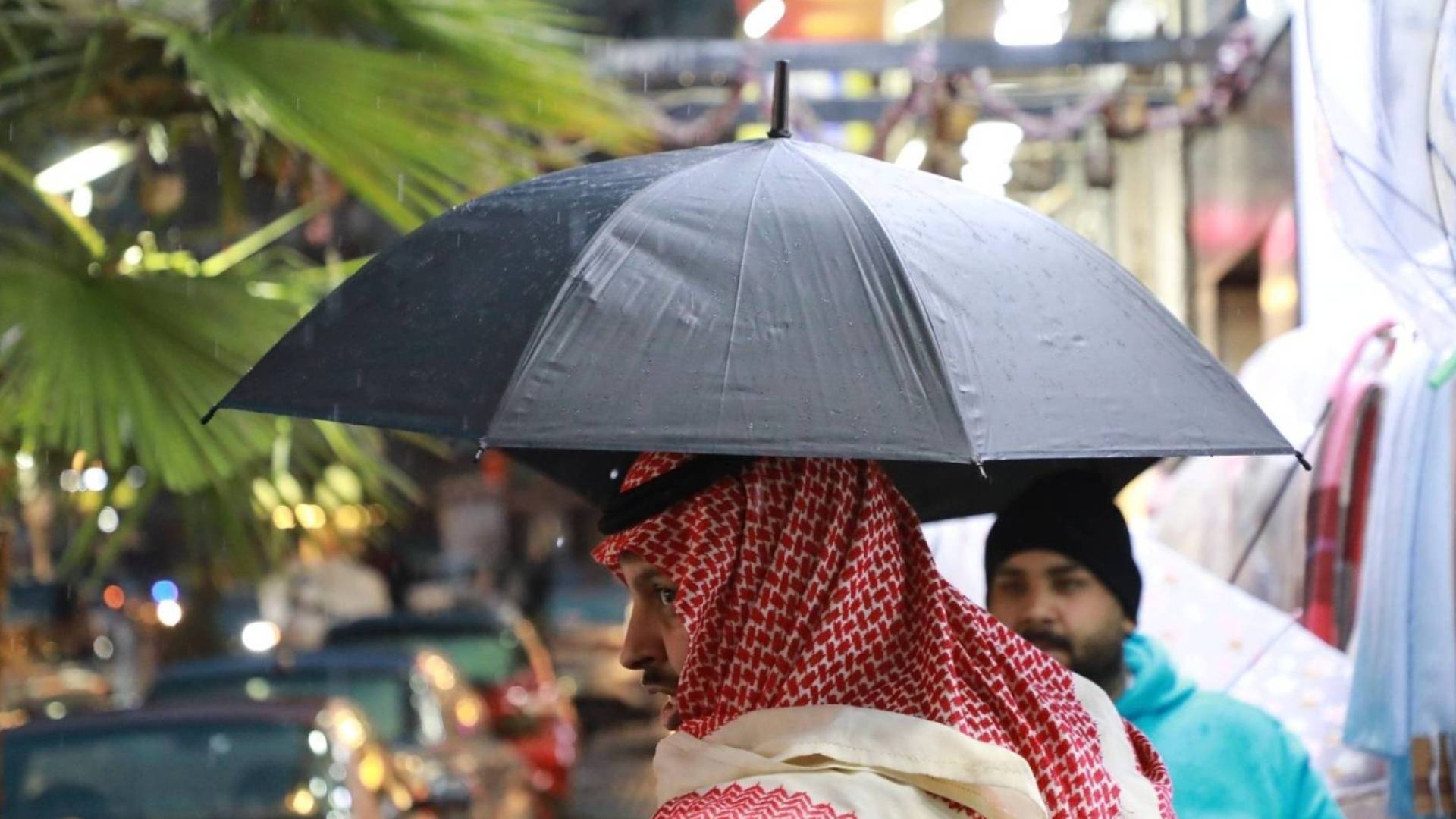 الأجواء الشتوي في شوارع عمان