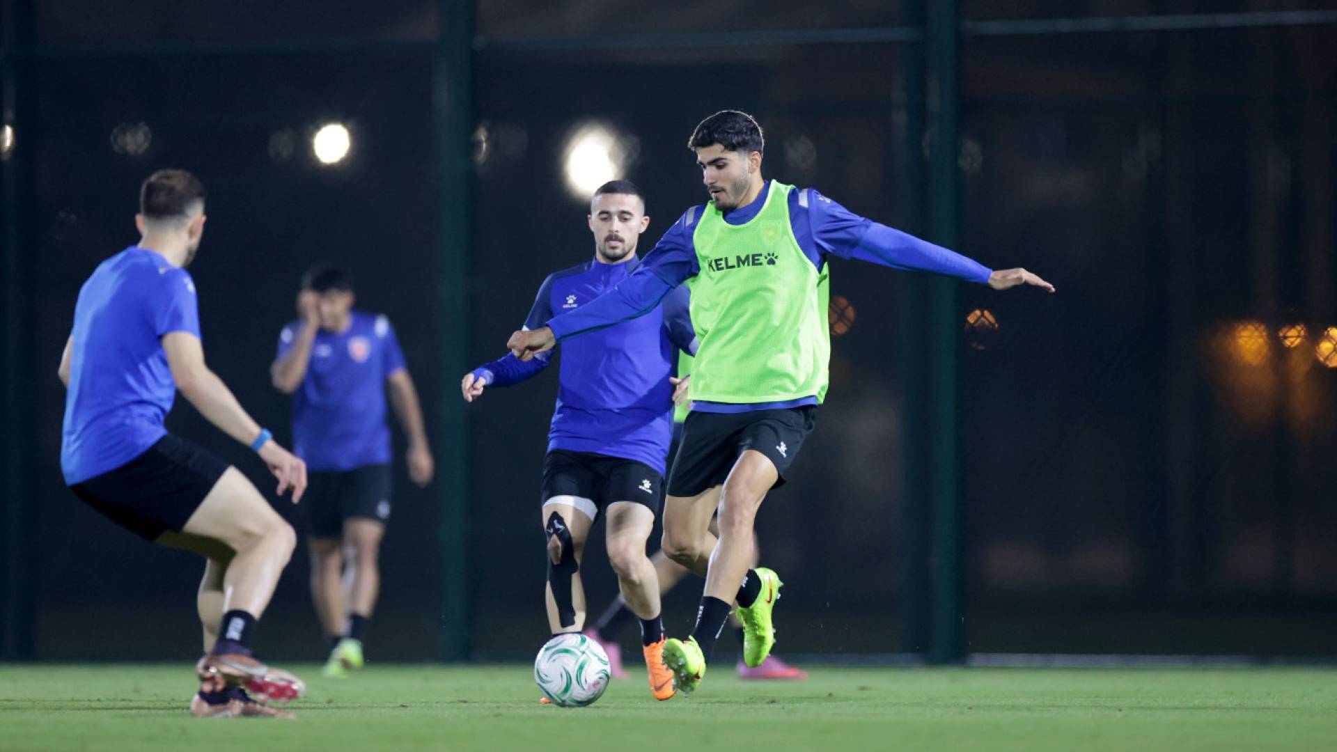 من تدريبات المنتخب الأردني