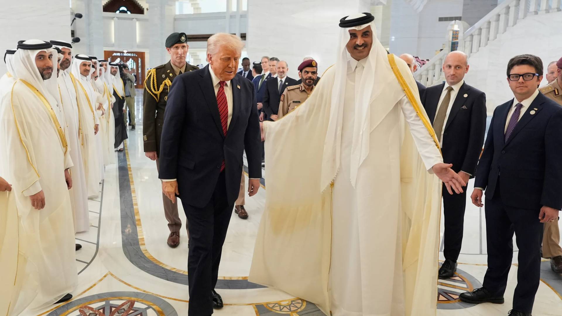 زيارة الرئيس الأمريكي دونالد ترمب لقطر