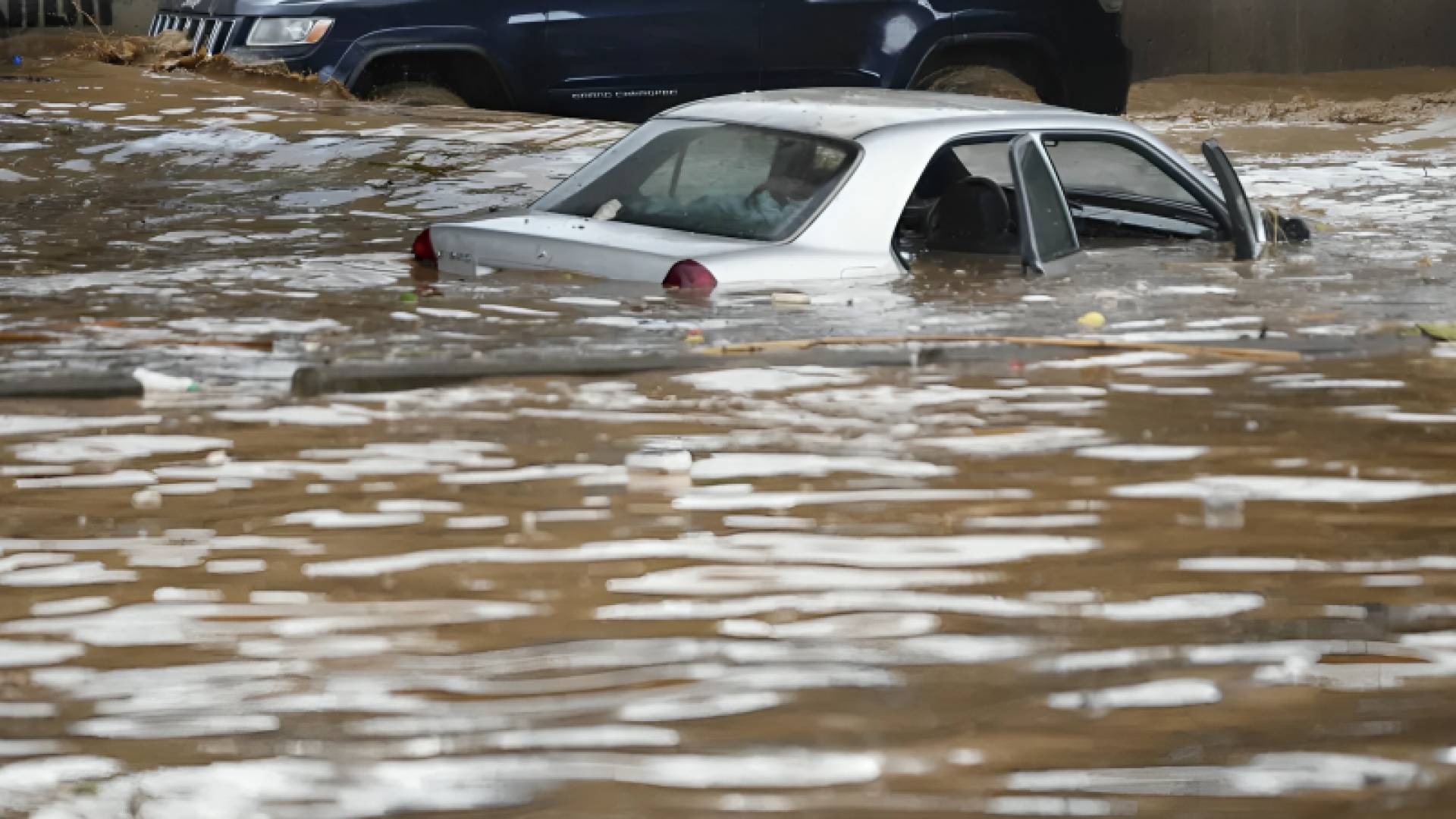 آثار المنخفض الجوي في الآردن