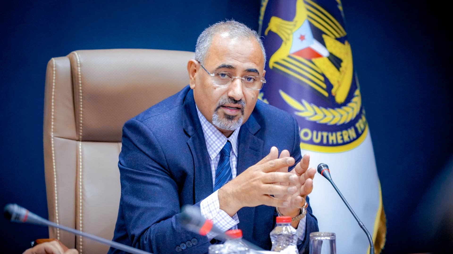 رئيس المجلس الانتقالي الجنوبي، عيدروس الزبيدي