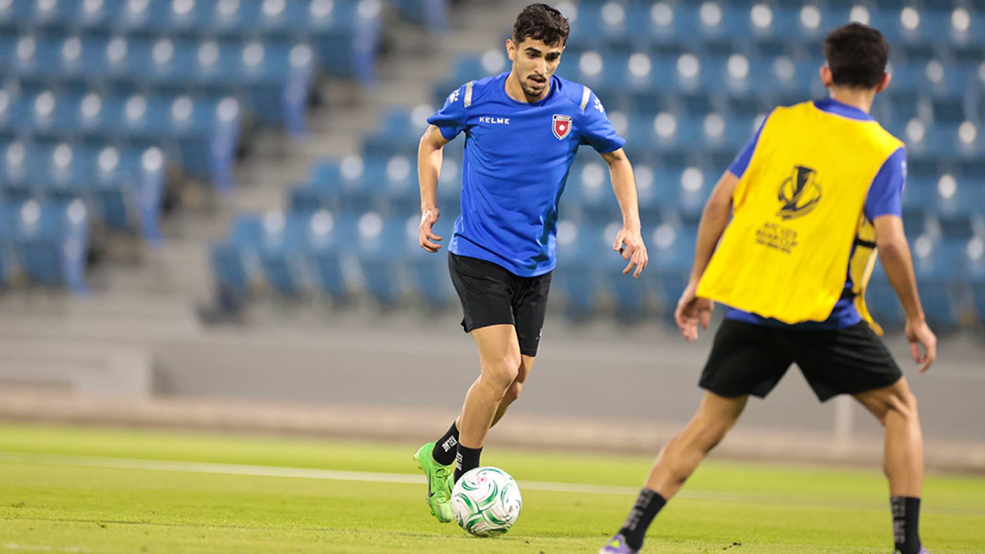 من تدريبات المنتخب الوطني