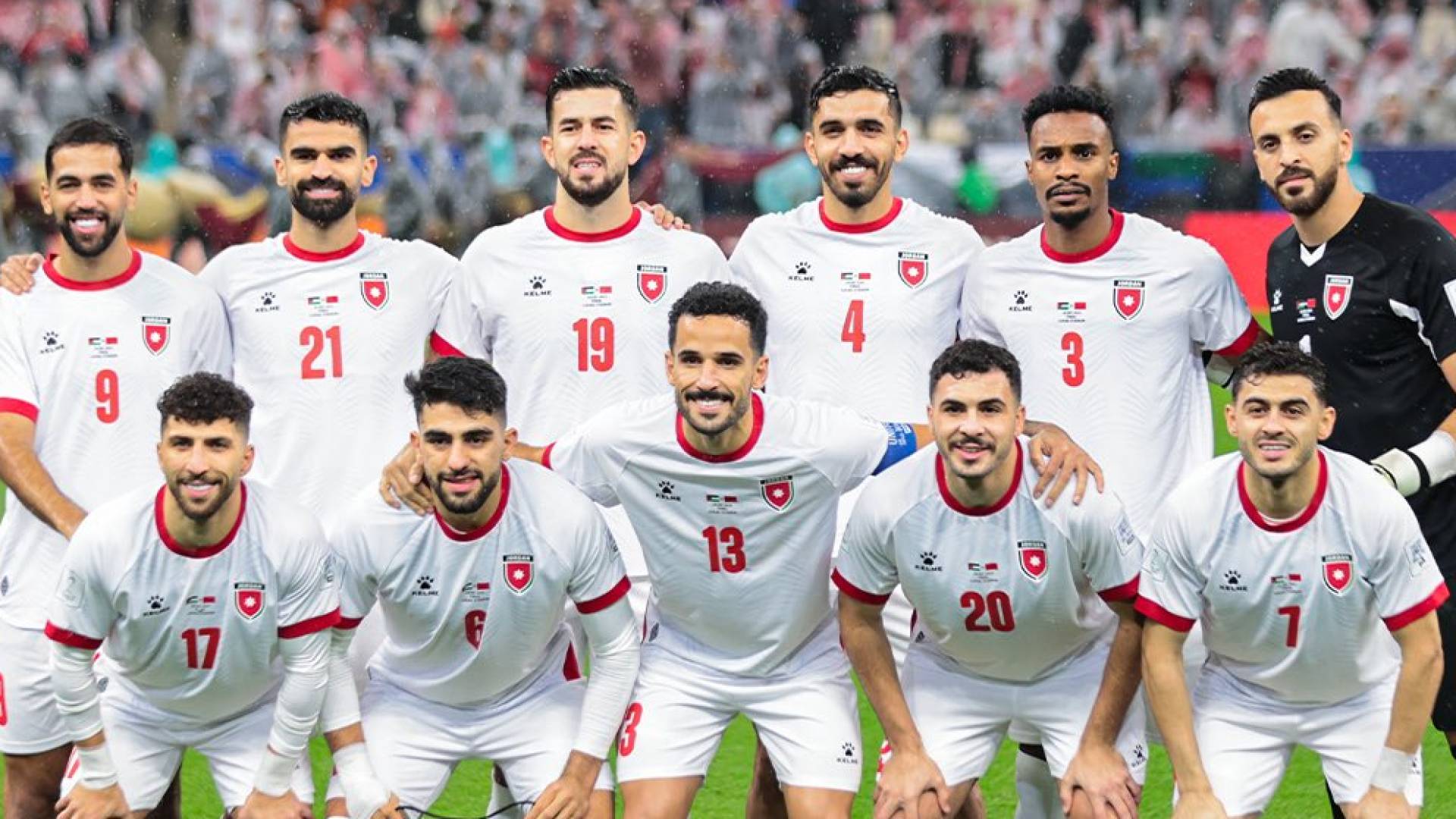 لاعبي منتخب النشامى