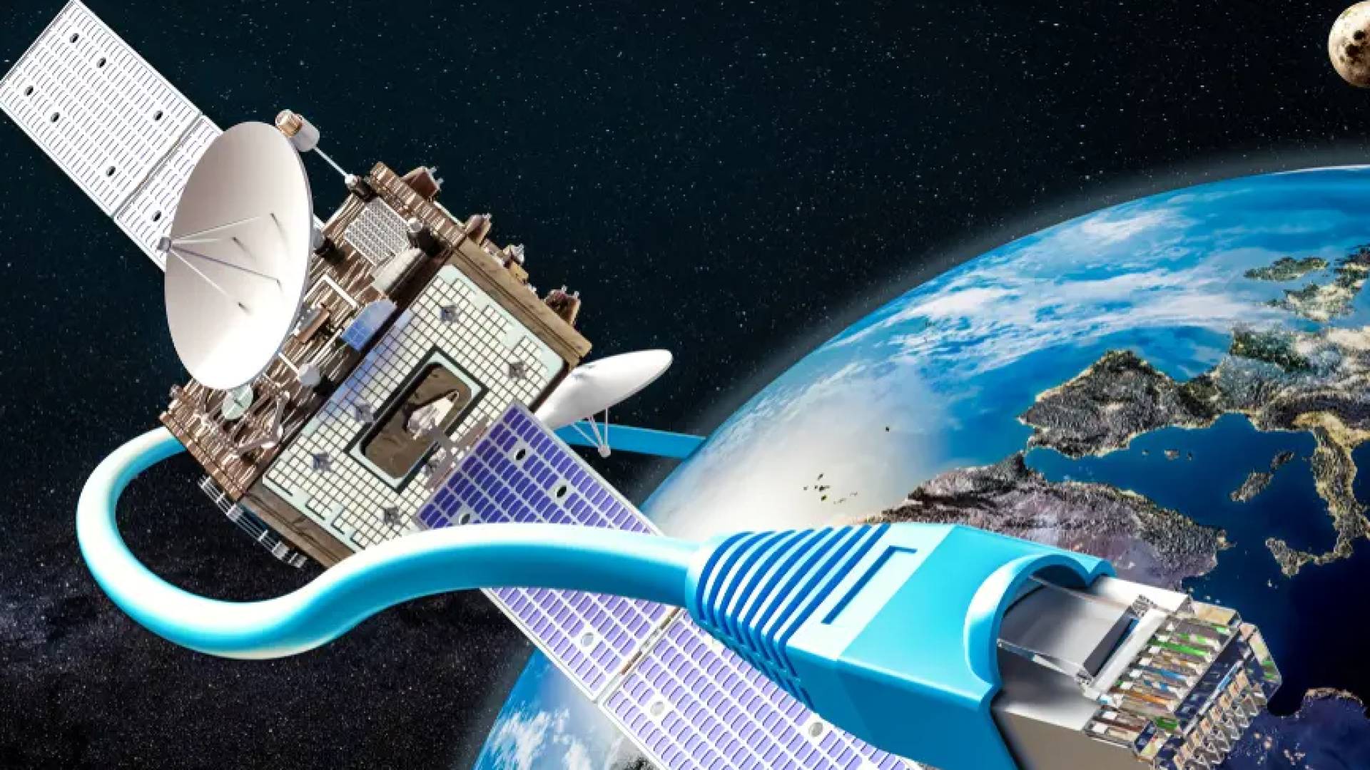 أقمار ستارلينك الصناعية