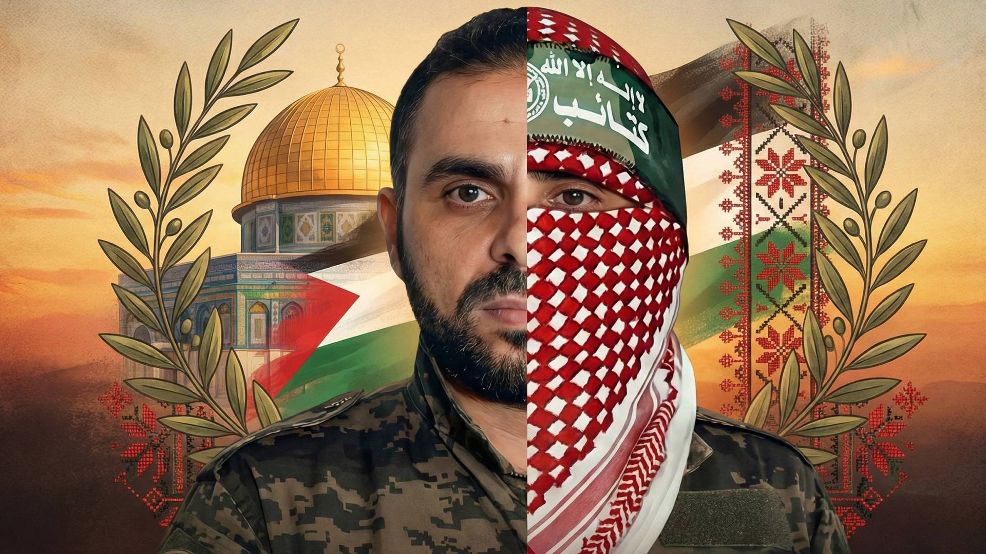 الناطق العسكري السابق باسم كتائب القسام حذيفة الكحلوت - أبو عبيدة