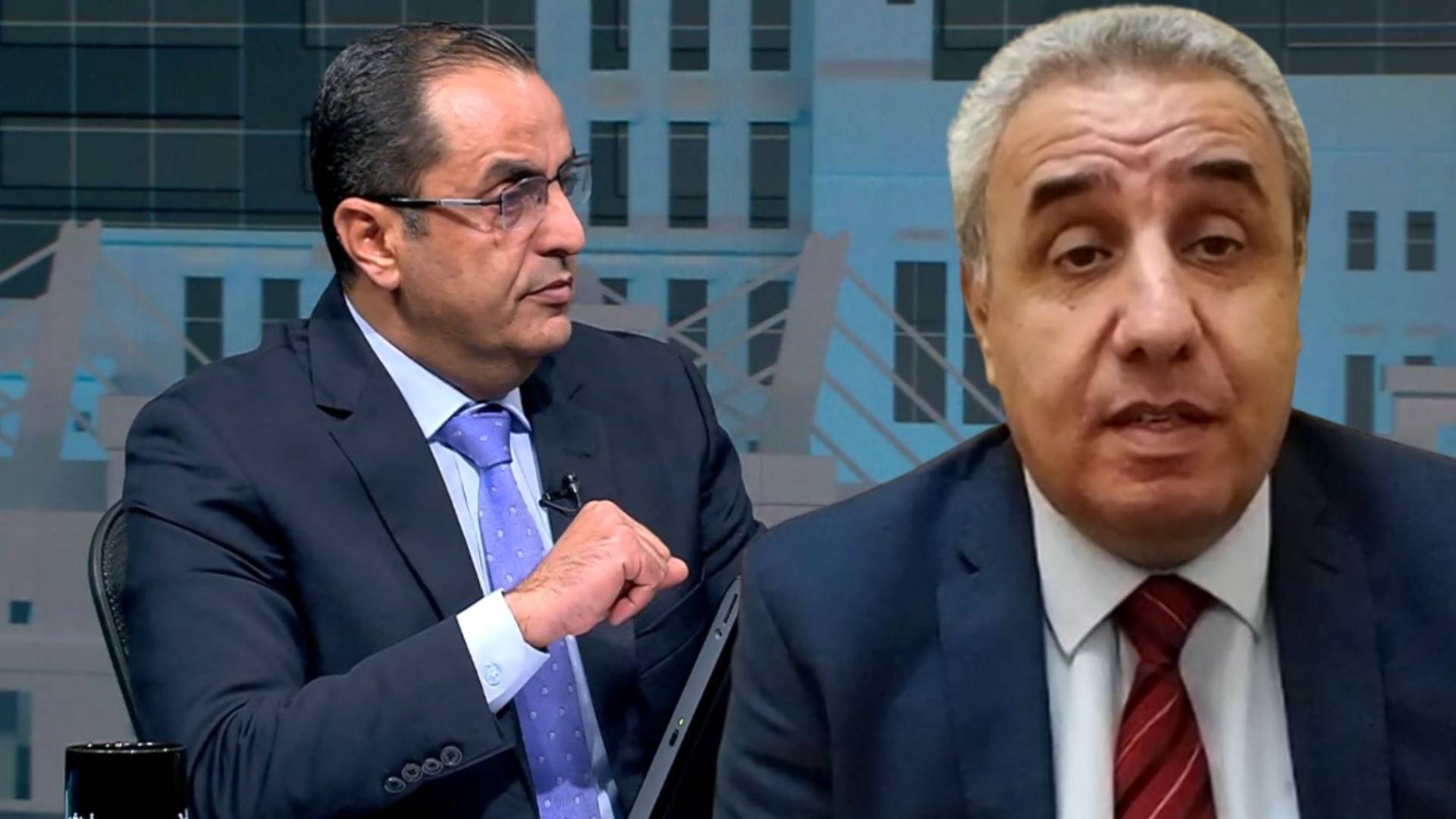 الخبير السياسي عادل محمود والخبير العسكري نضال أبو زيد