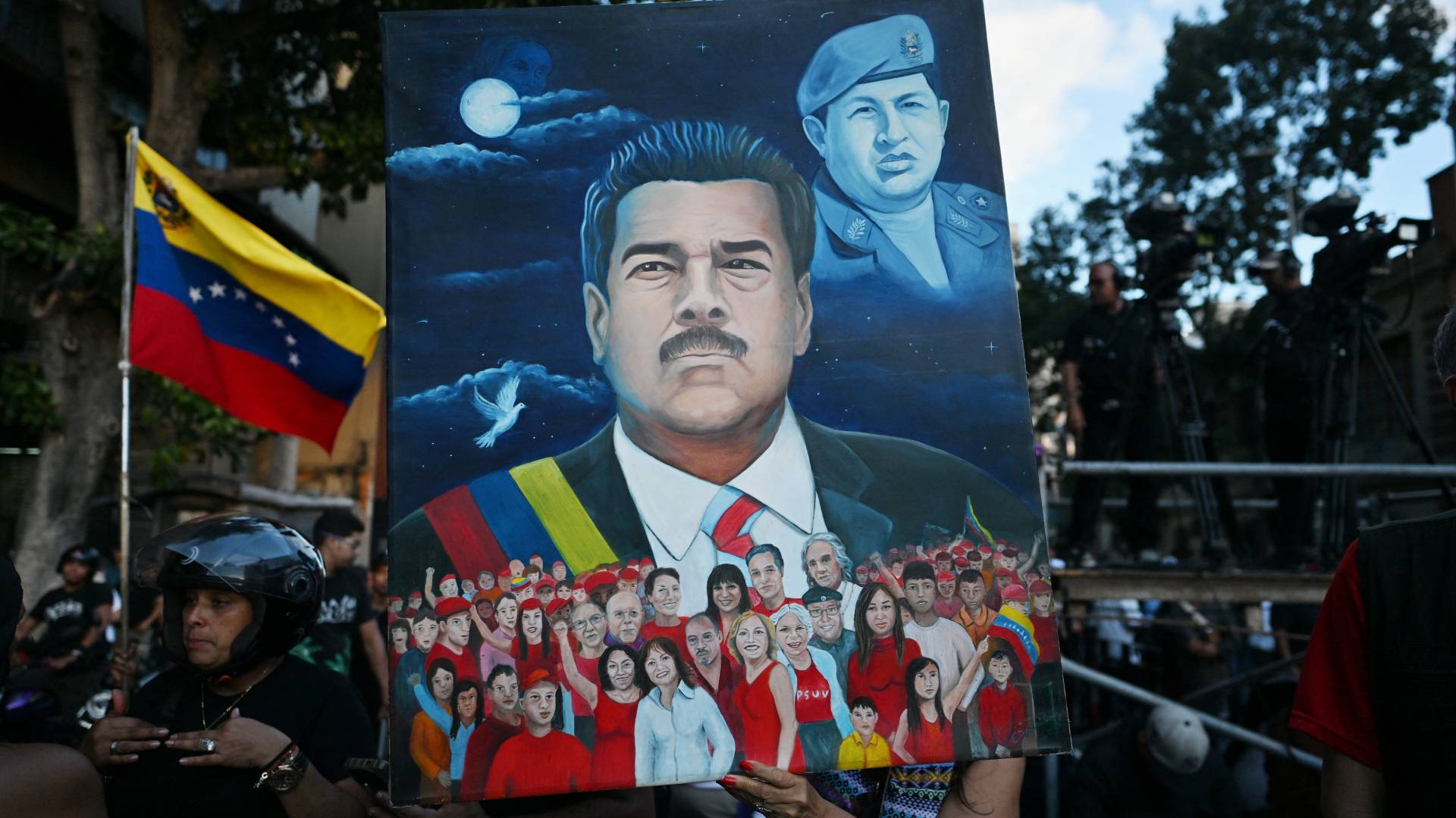 مظاهرات في كاراكاس