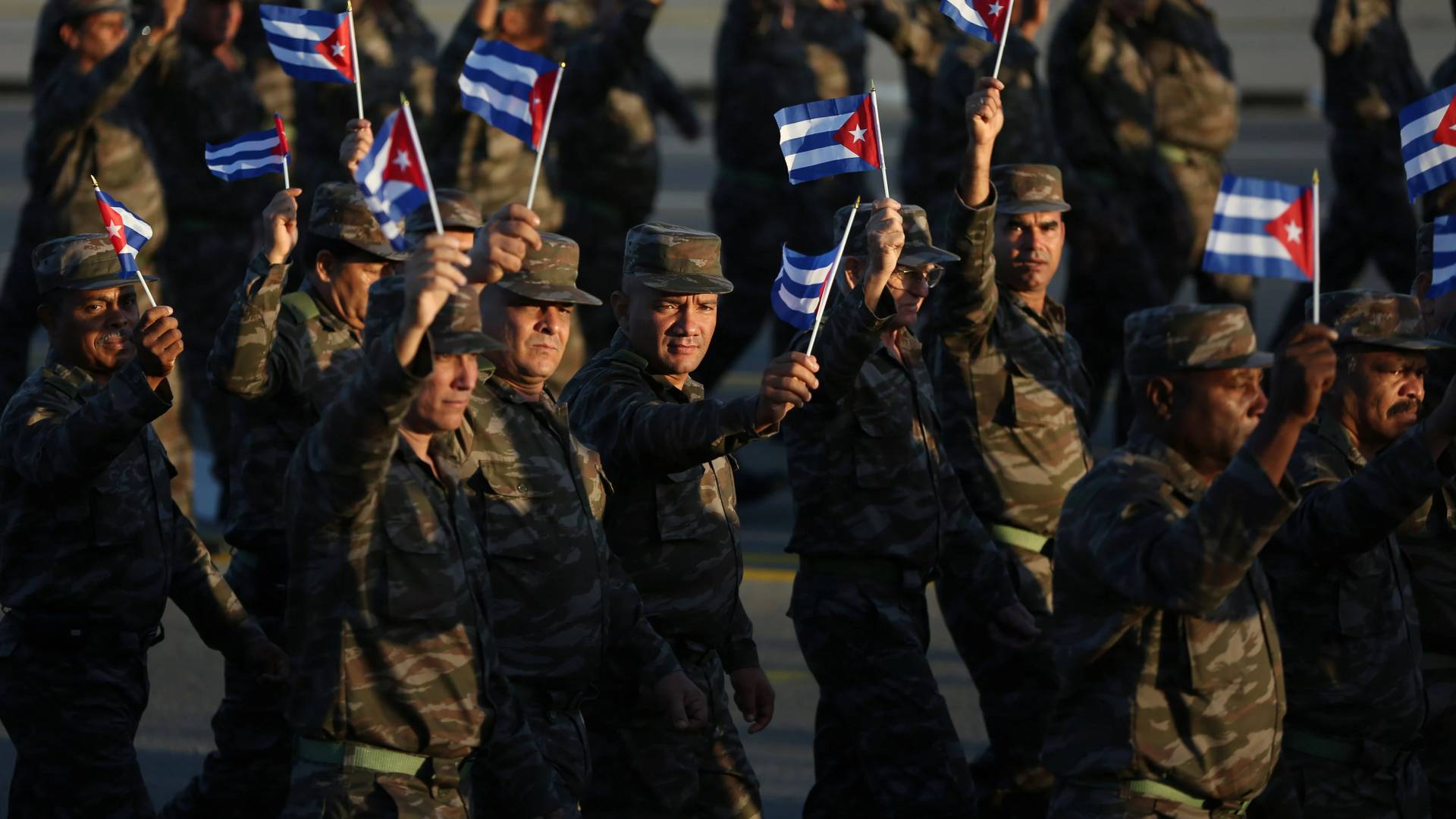 جنود من كوبا