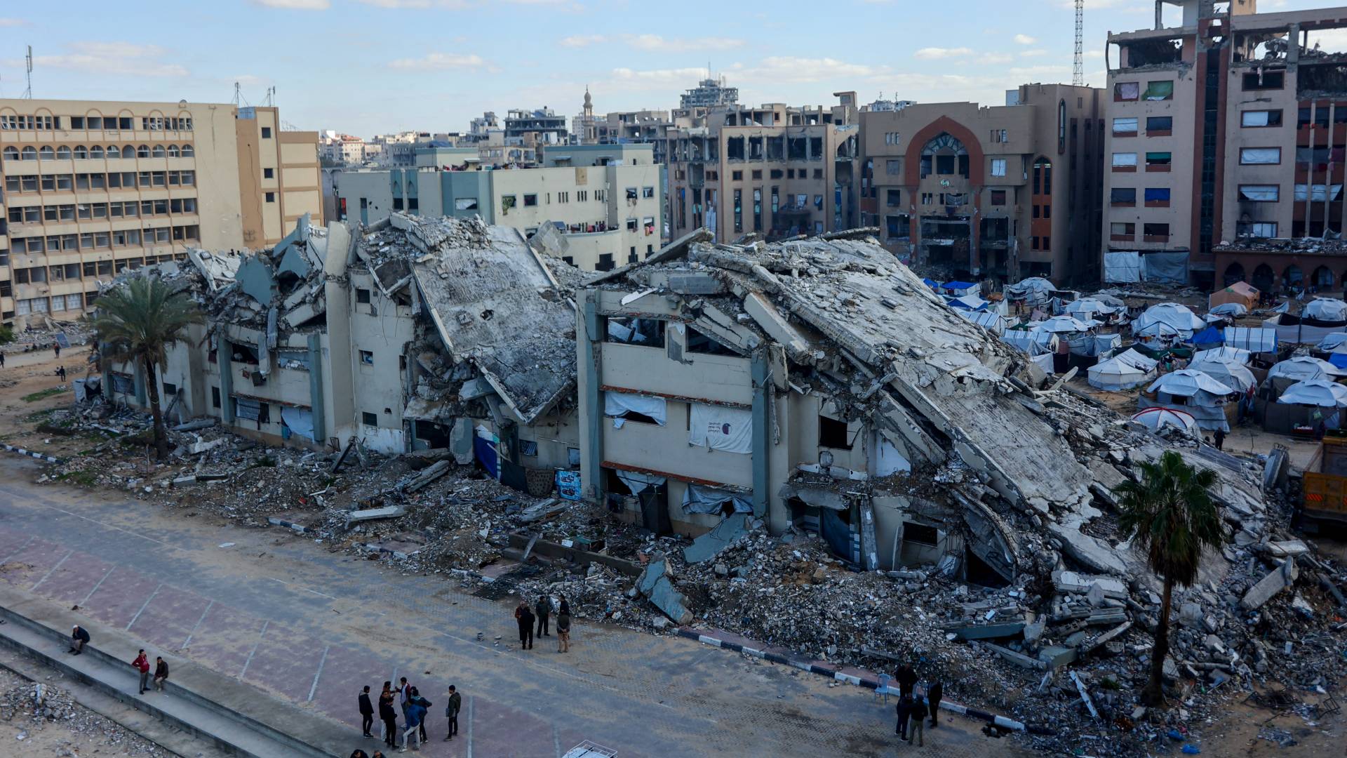 الدمار في قطاع غزة