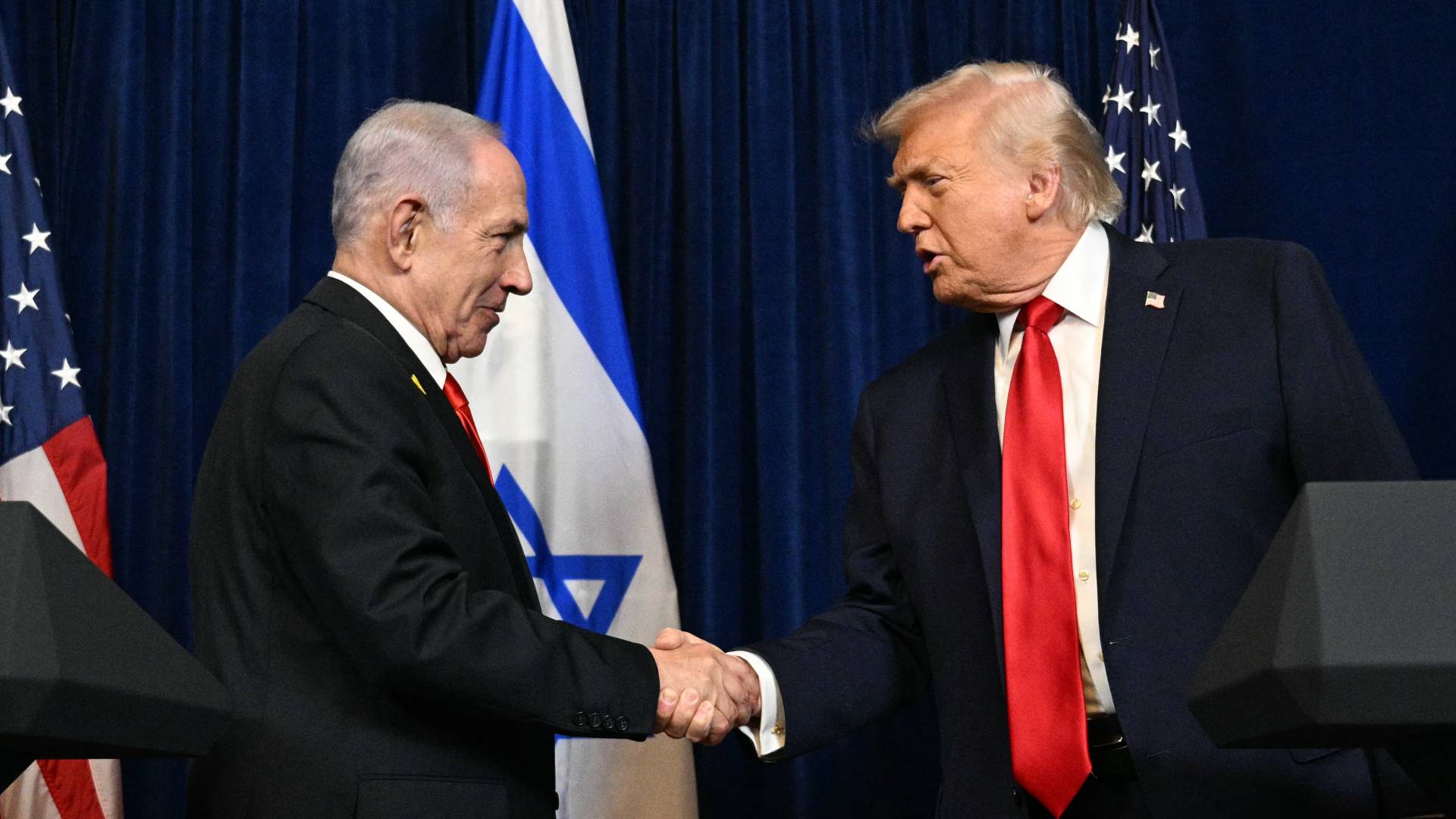 نتنياهو مع دونالد ترمب