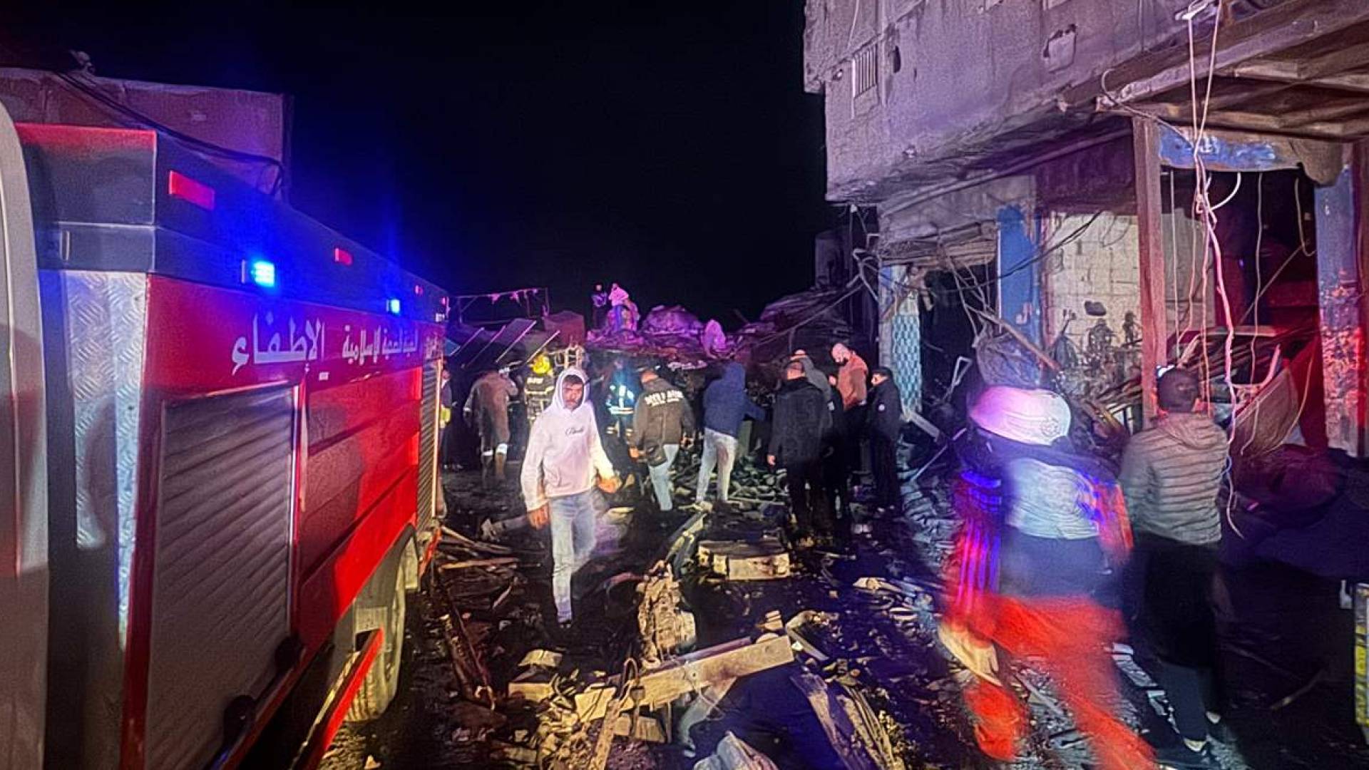 استهداف إسرائيلي لمبنى في لبنان