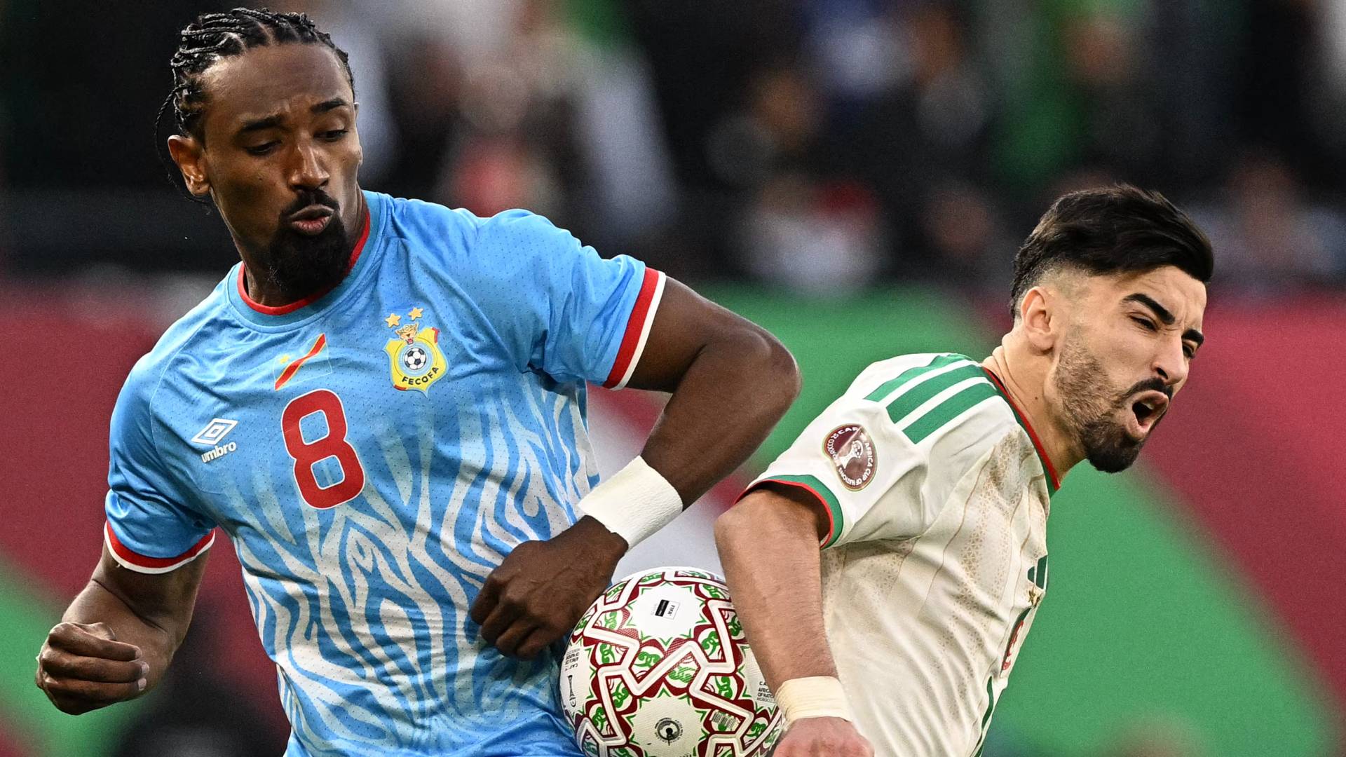 من مباراة الجزائر والكونغو