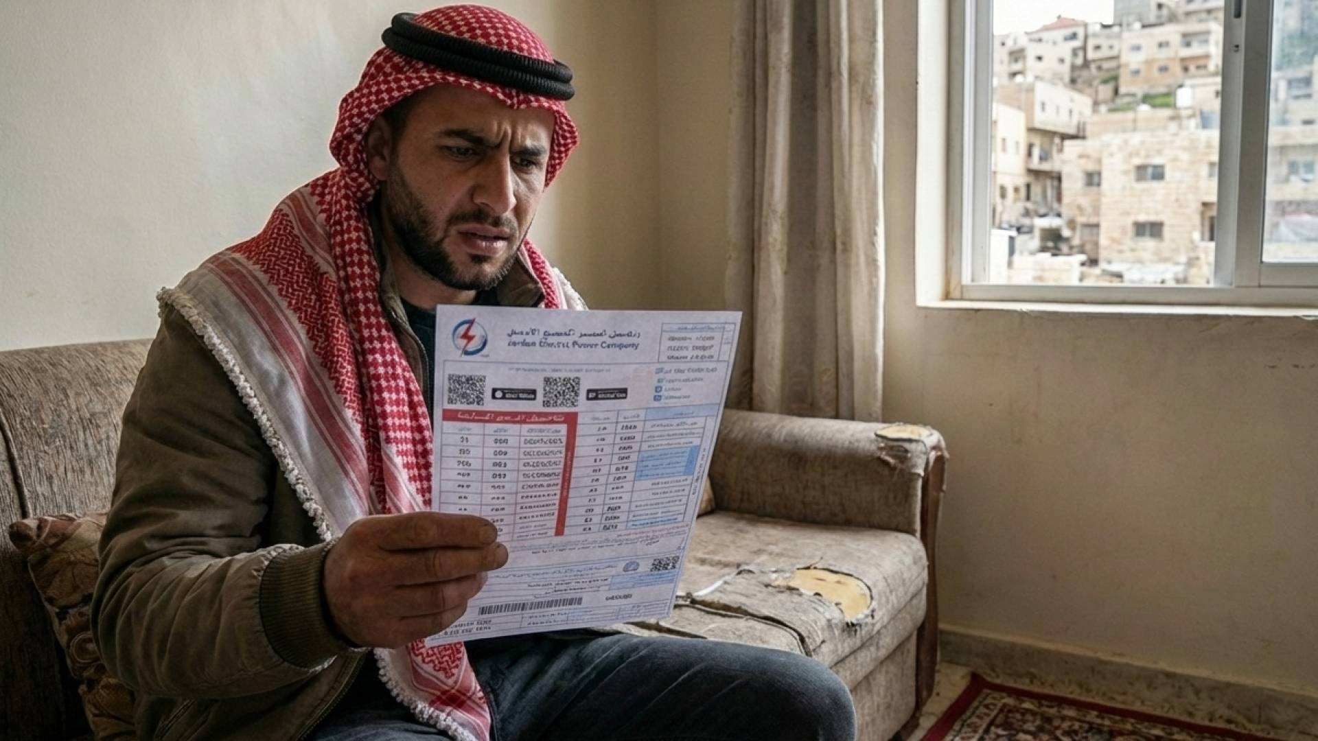 فاتورة الكهرباء