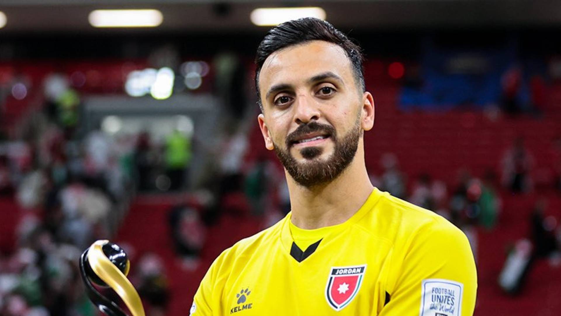 حارس منتخب النشامى يزيد أبو ليلى