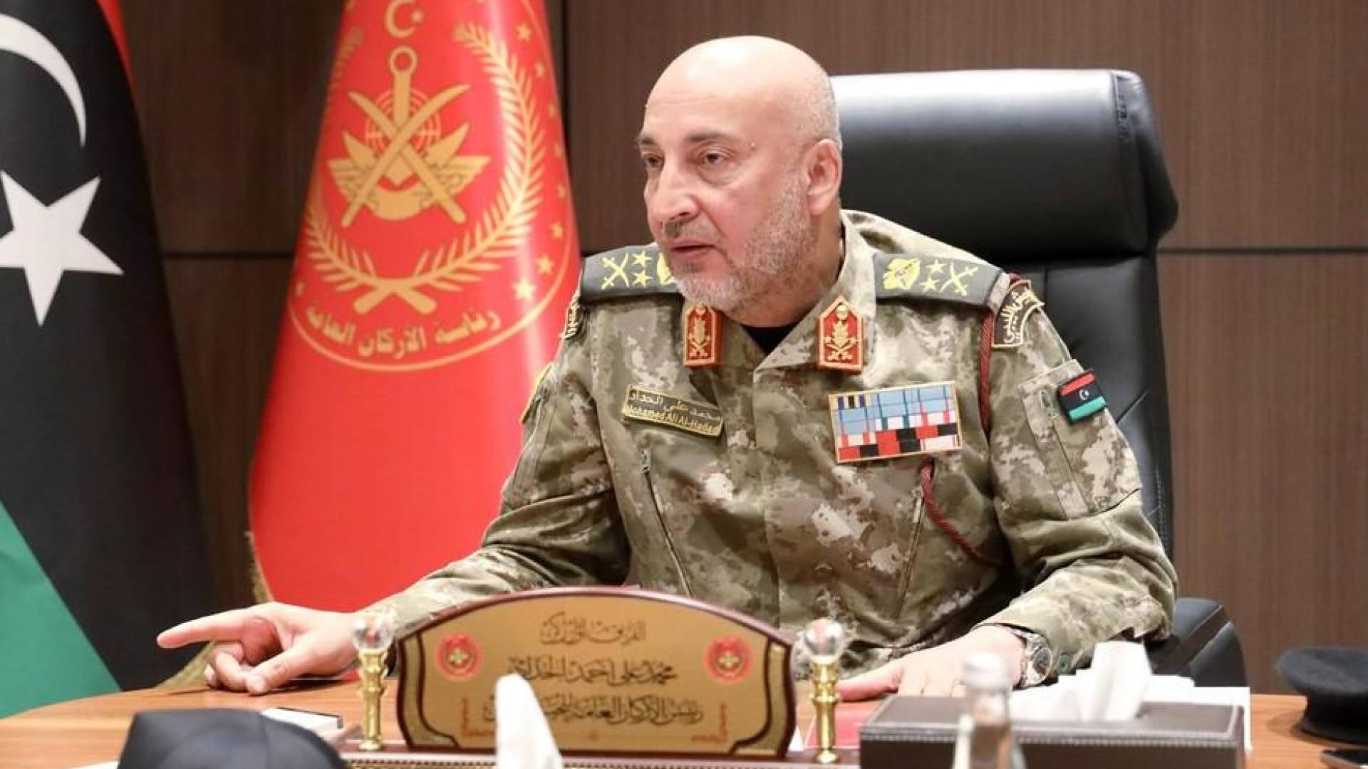رئيس الأركان الليبي محمد الحداد