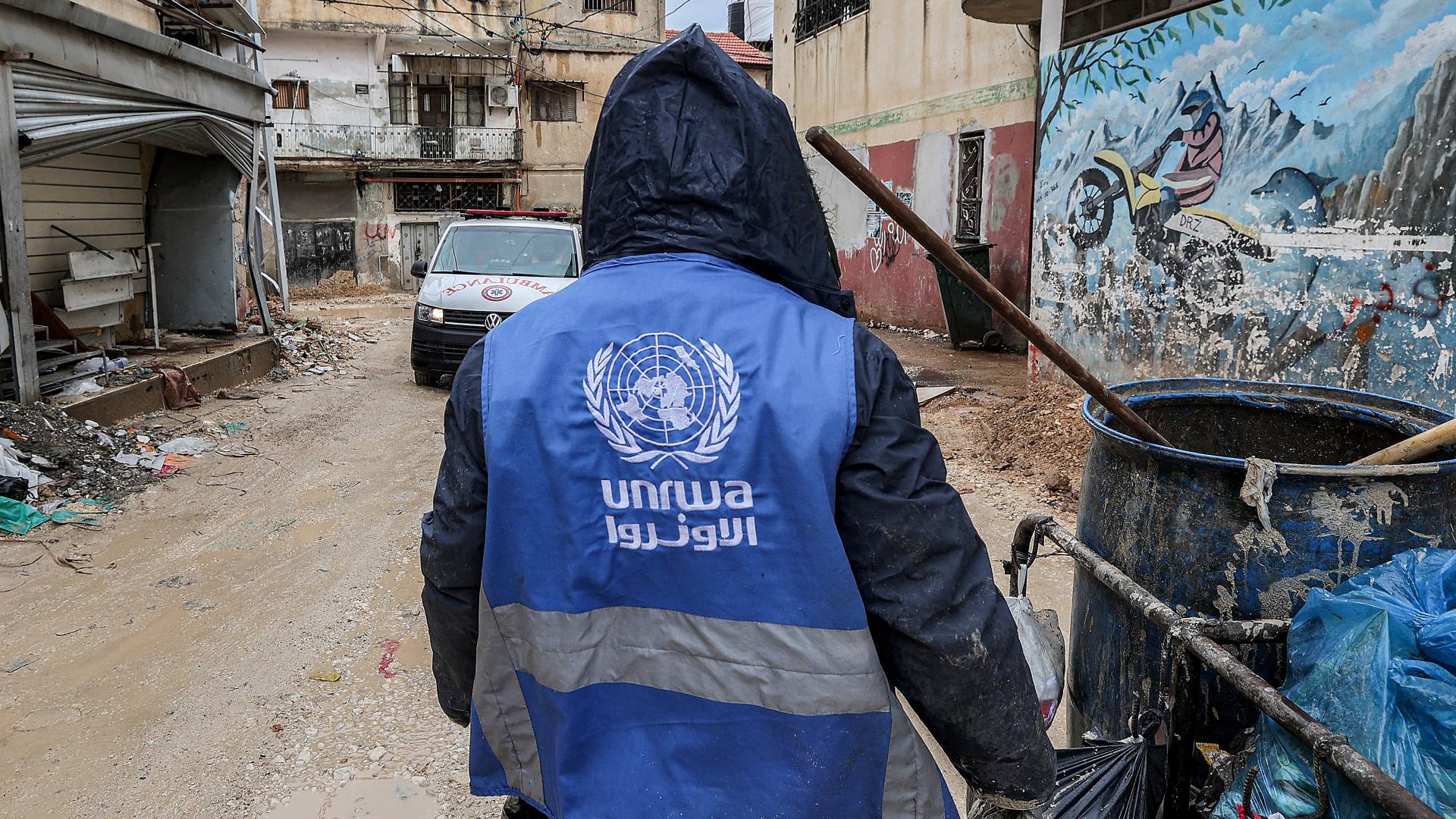 عامل في الأونروا