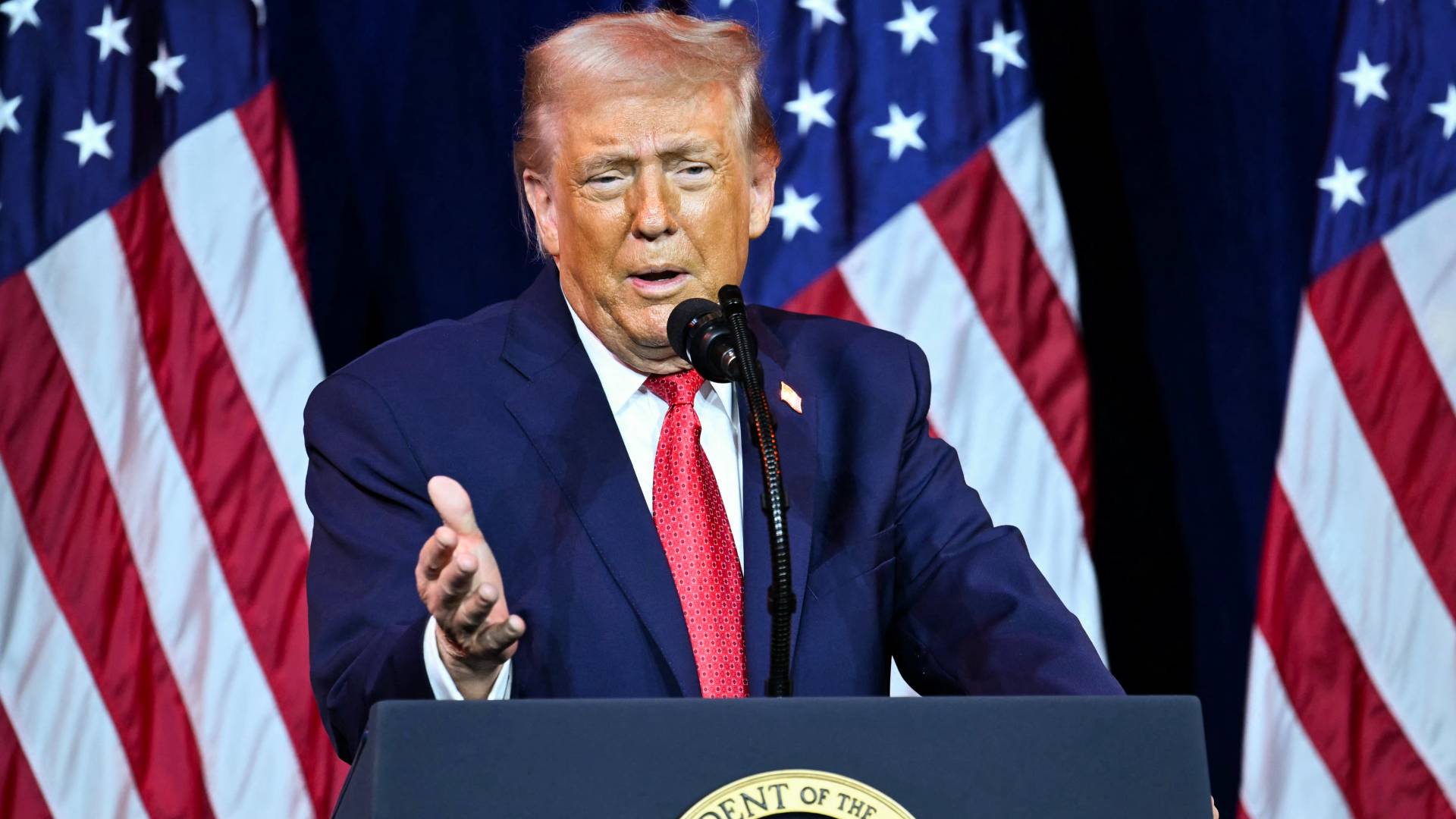 الرئيس الأمريكي دونالد ترمب