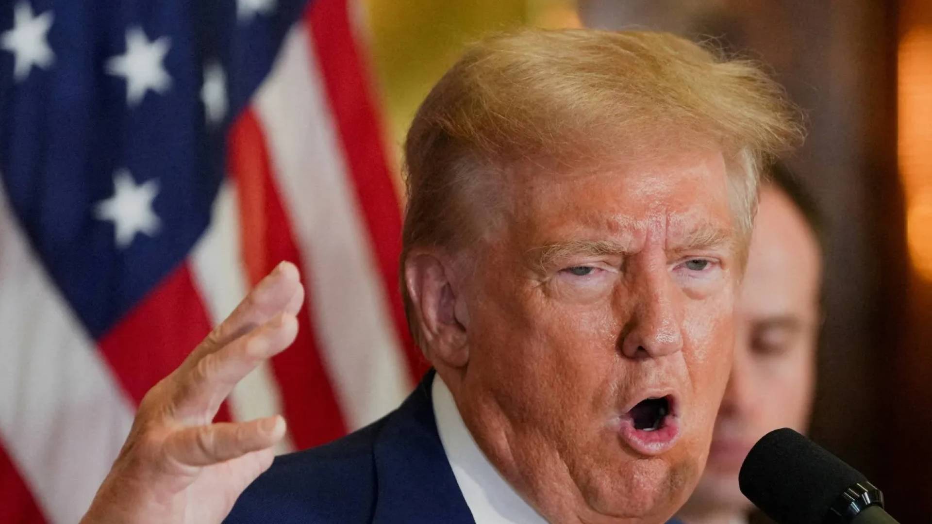 الرئيس الأمريكي  دونالد ترمب