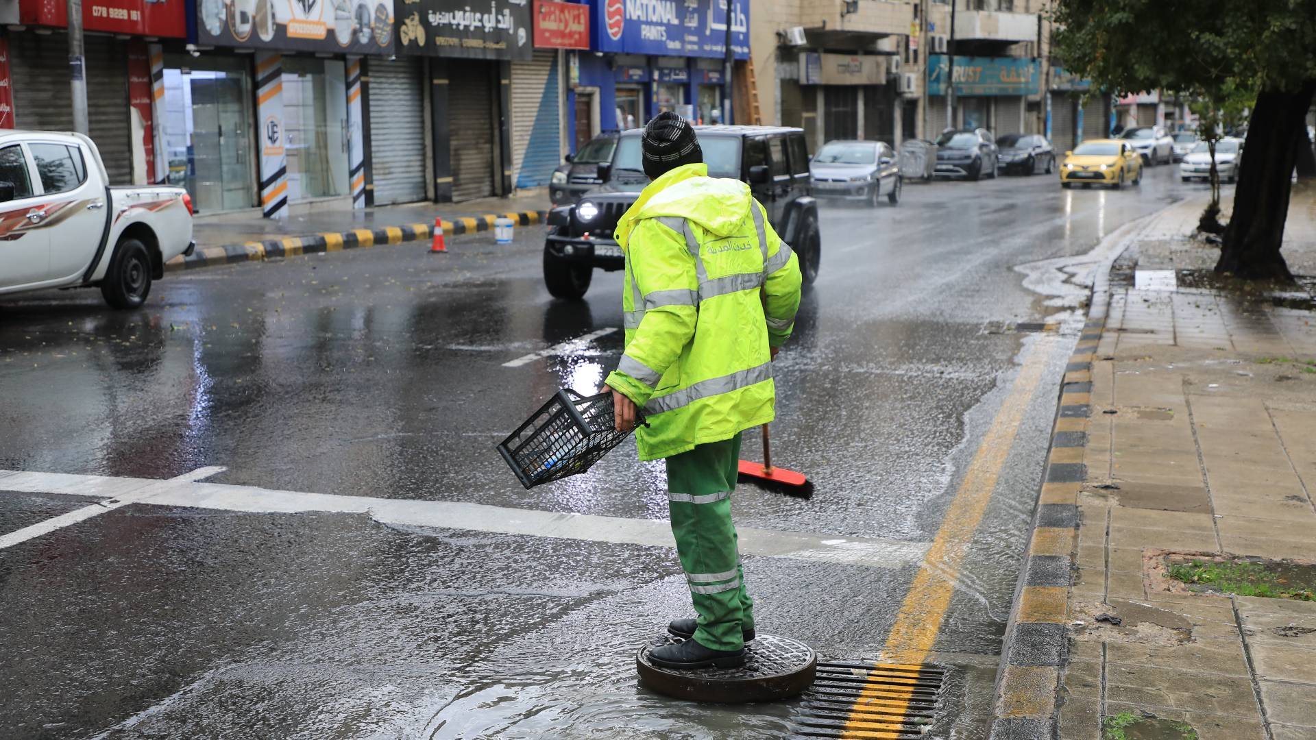 رفعت أمانة عمان الكبرى درجة جاهزيتها إلى القصوى استعدادا للمنخفض
