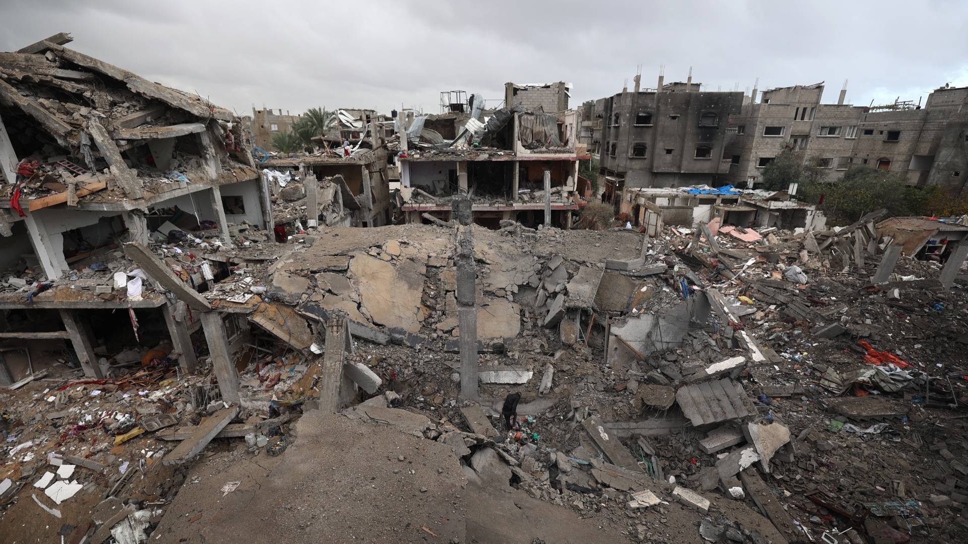 الدمار في قطاع غزة