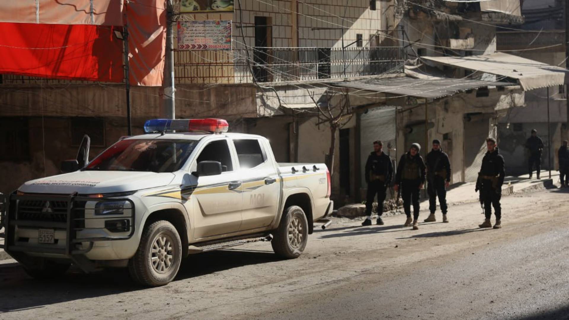 انتشار قوى الأمن الداخلي السوري