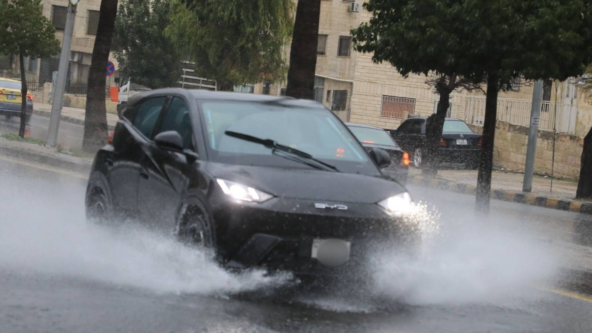 أمطار في العاصمة عمان