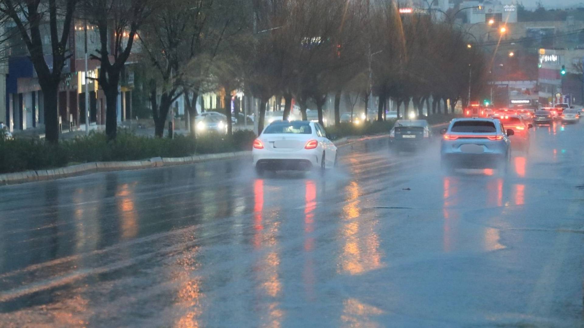 أمطار في العاصمة عمان