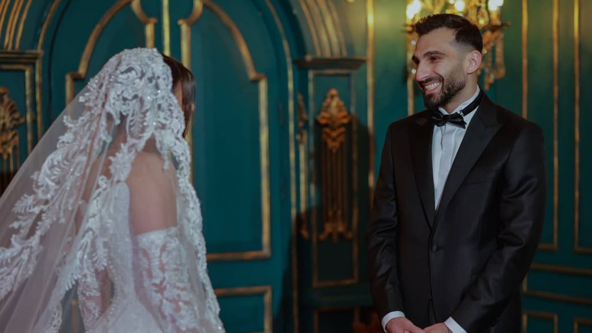 لقطات من زفاف قائد المنتخب الوطني الأردني إحسان حداد