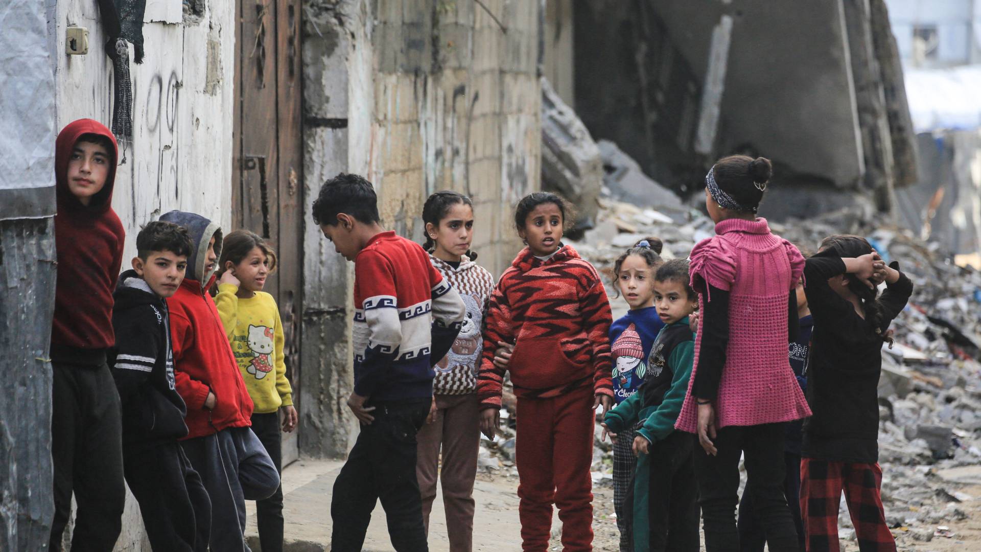 أطفال قطاع غزة