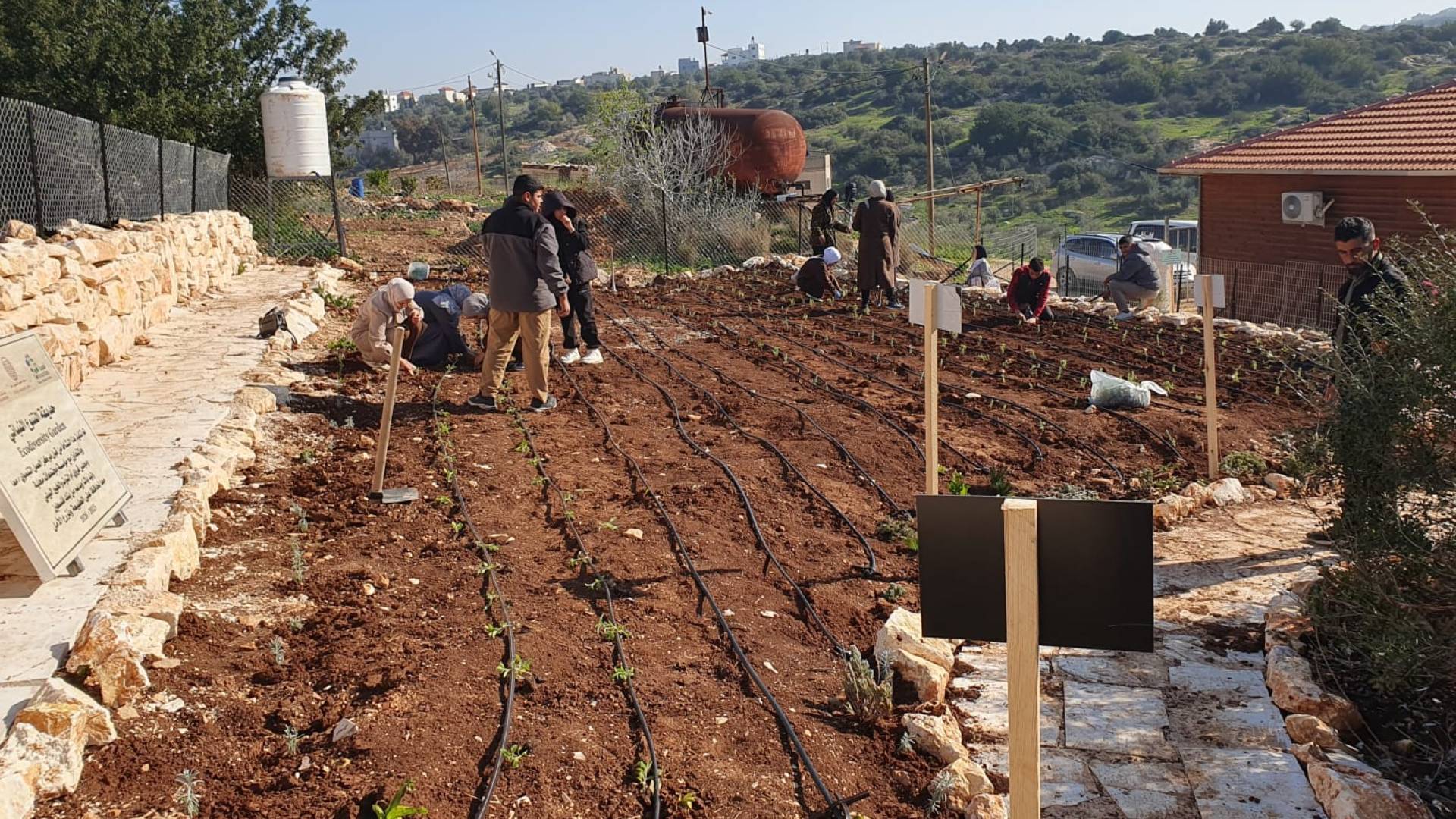 حديقة أم التوت البيئية في جنين