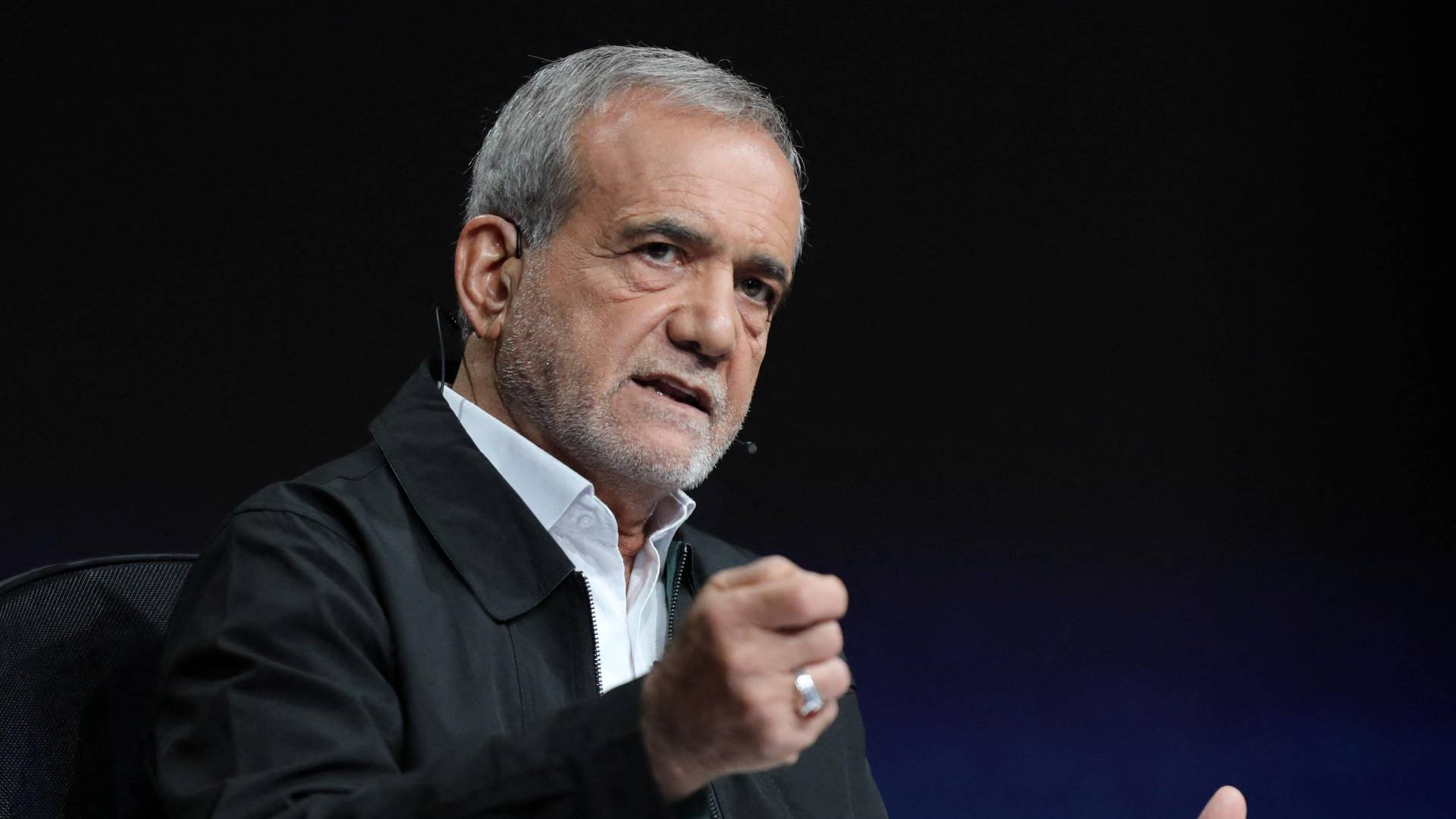 الرئيس الأيراني مسعود بزشيكيان