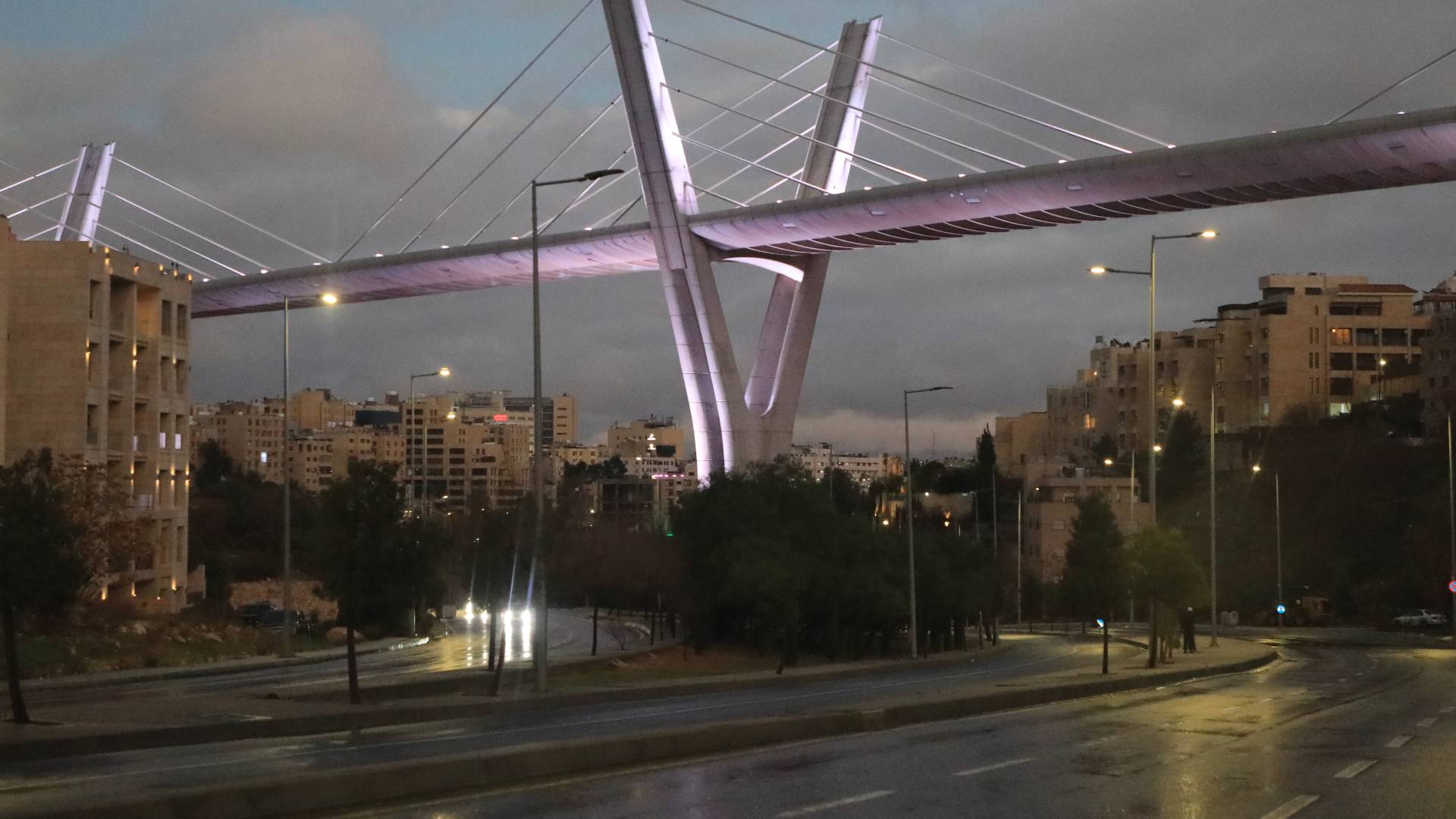 أمطار في العاصمة عمان