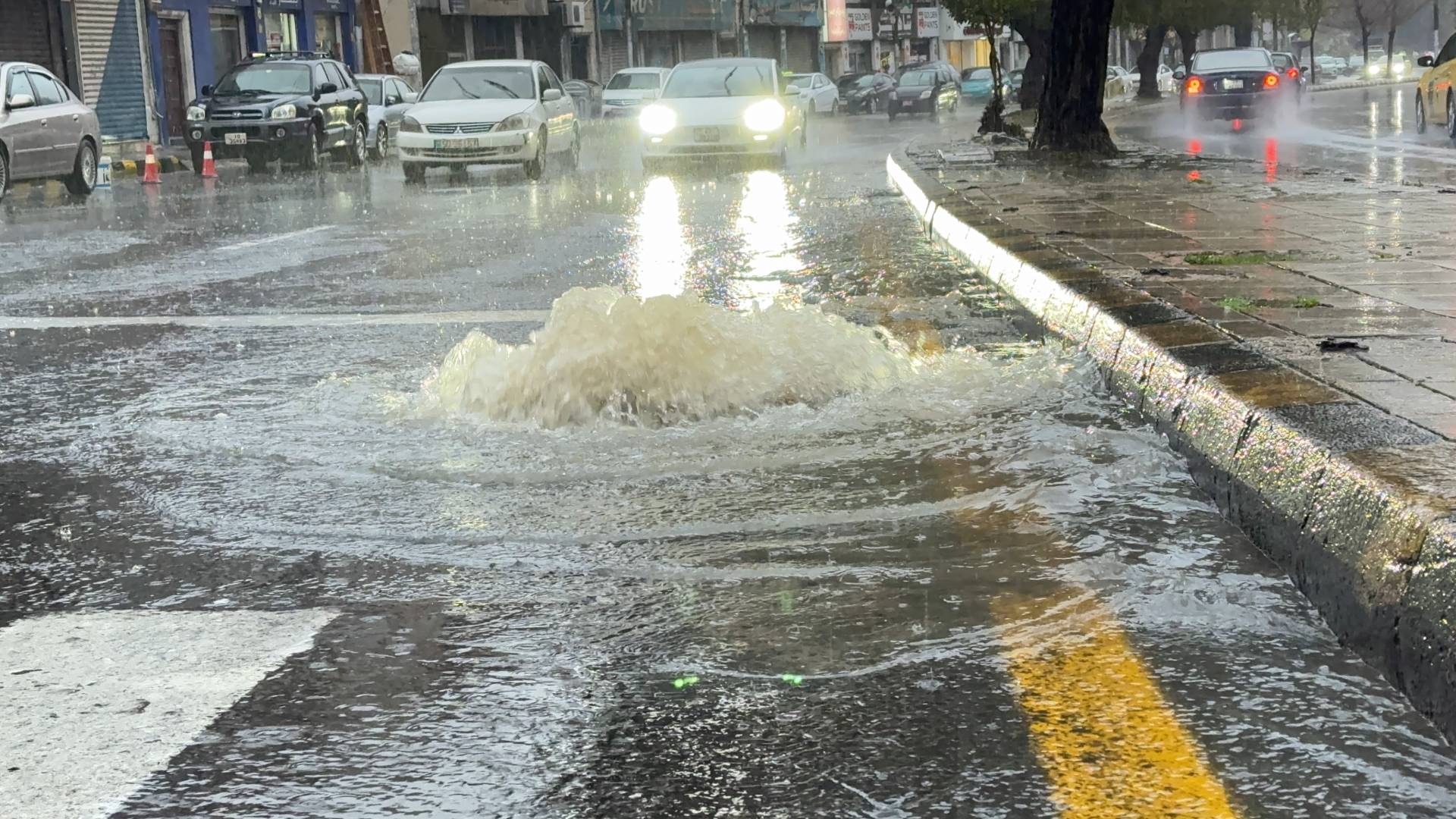 الأمطار في الاردن