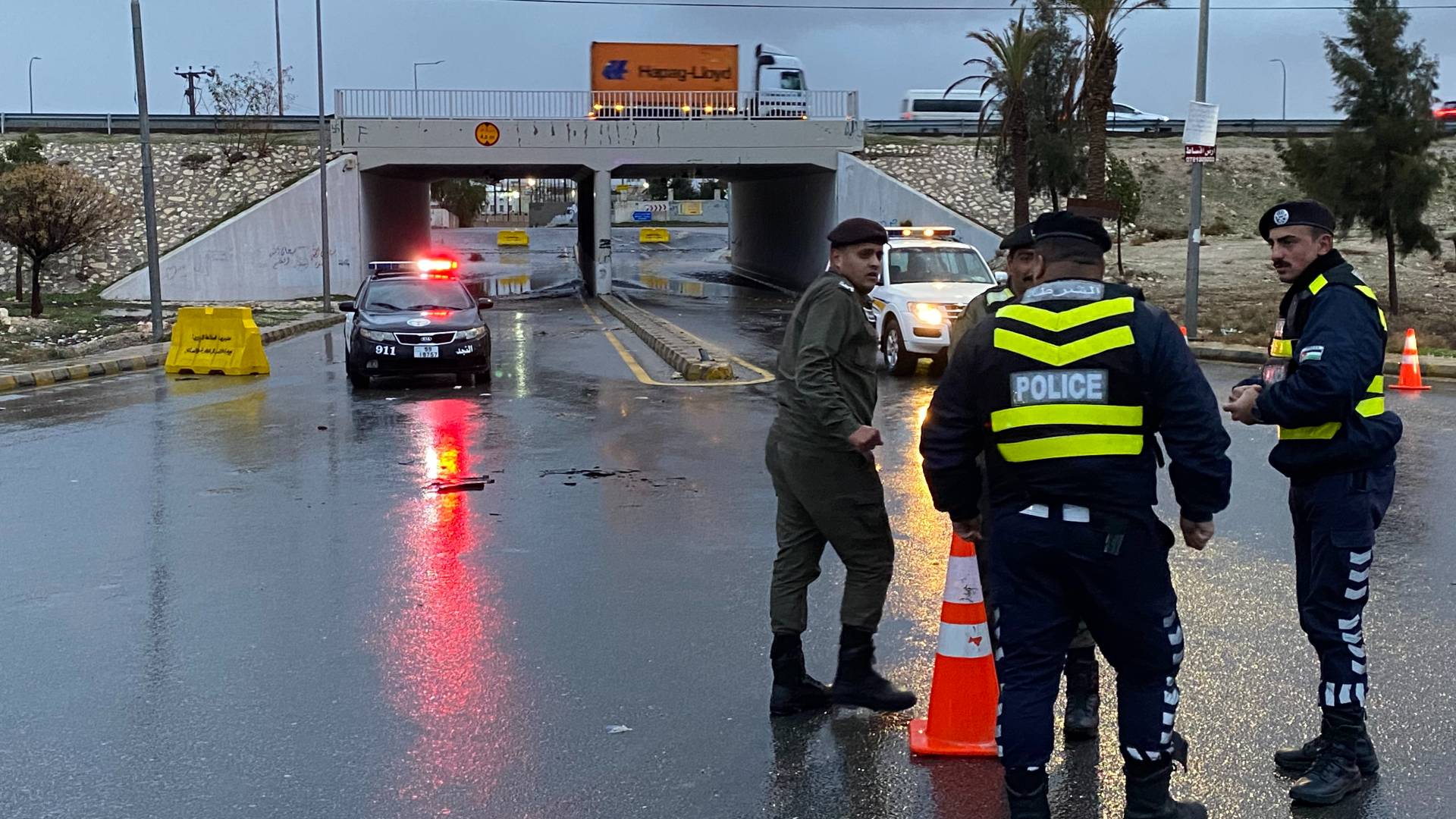 إغلاق نفق القسطل