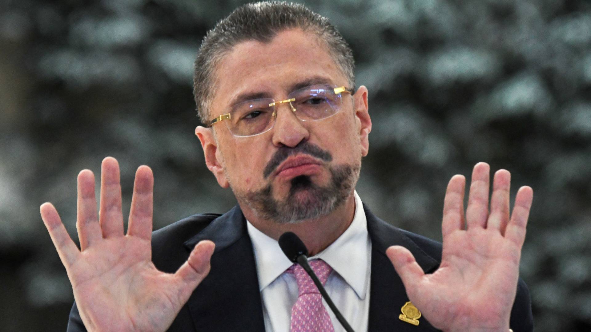 الرئيس الكوستاريكي رودريغو تشافيز