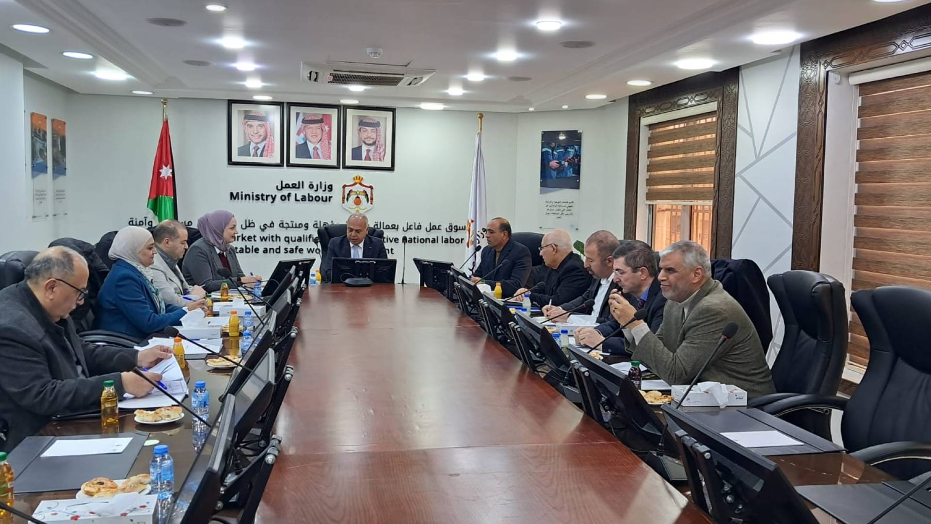 خلال اجتماع مجلس إدارة "صندوق دعم التعليم والتدريب المهني والتقني"