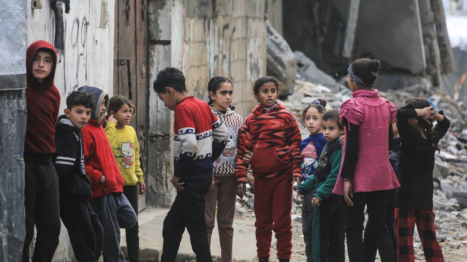 أطفال قطاع غزة