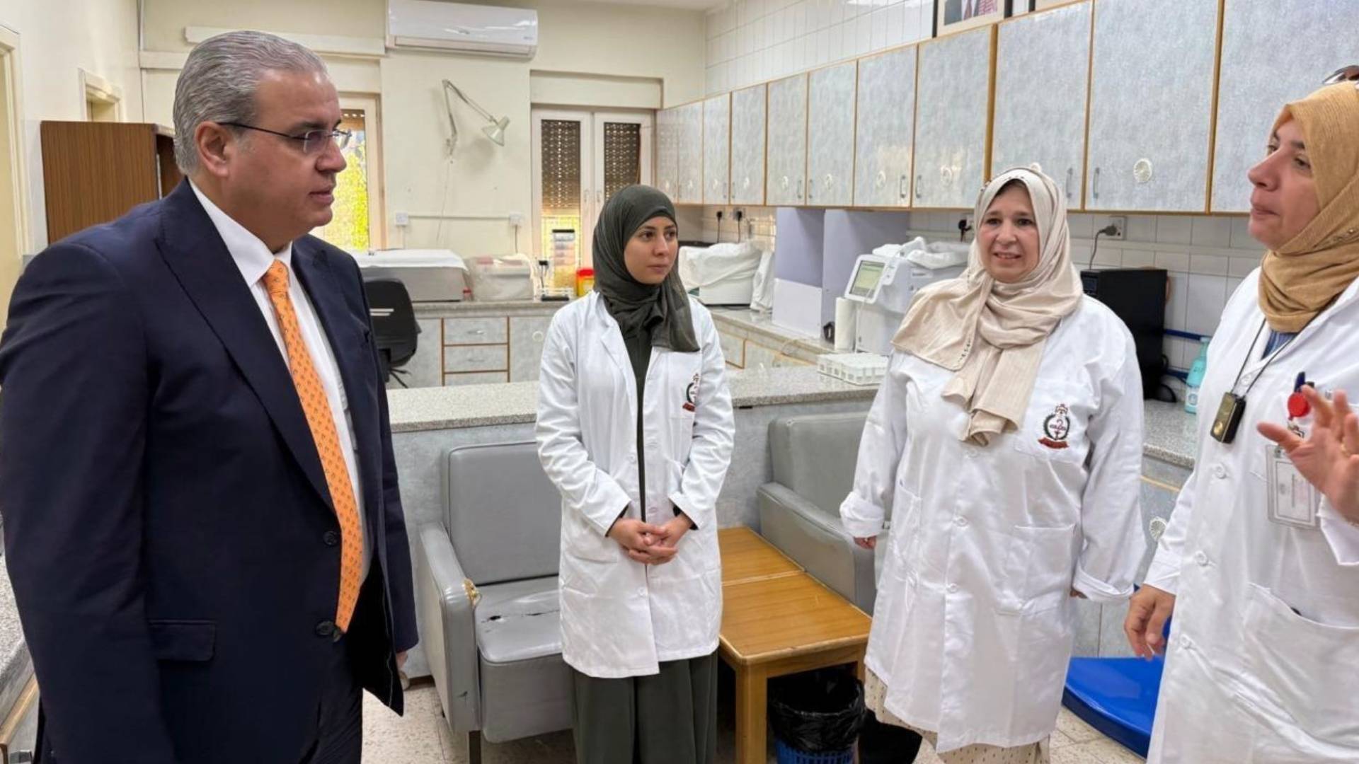 وزير الصحة الدكتور إبراهيم البدور