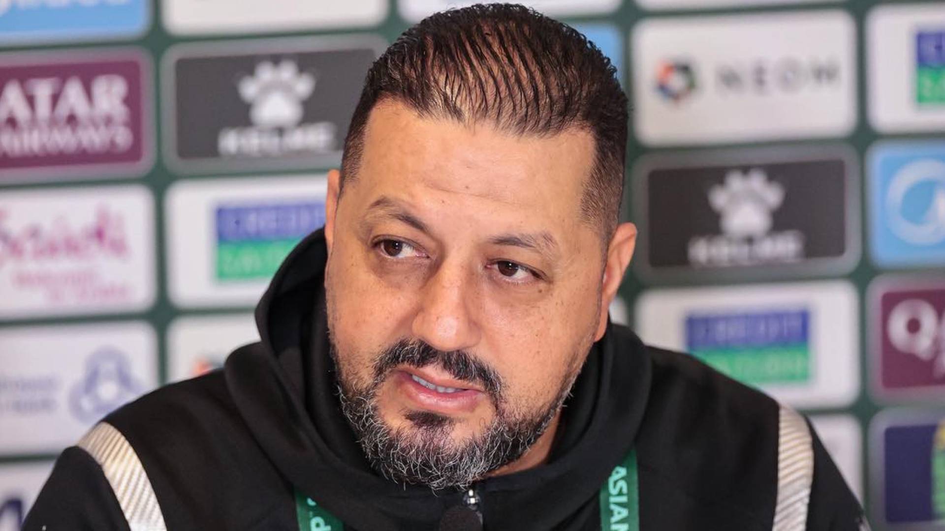 عمر نجحي من المؤتمر الصحفي