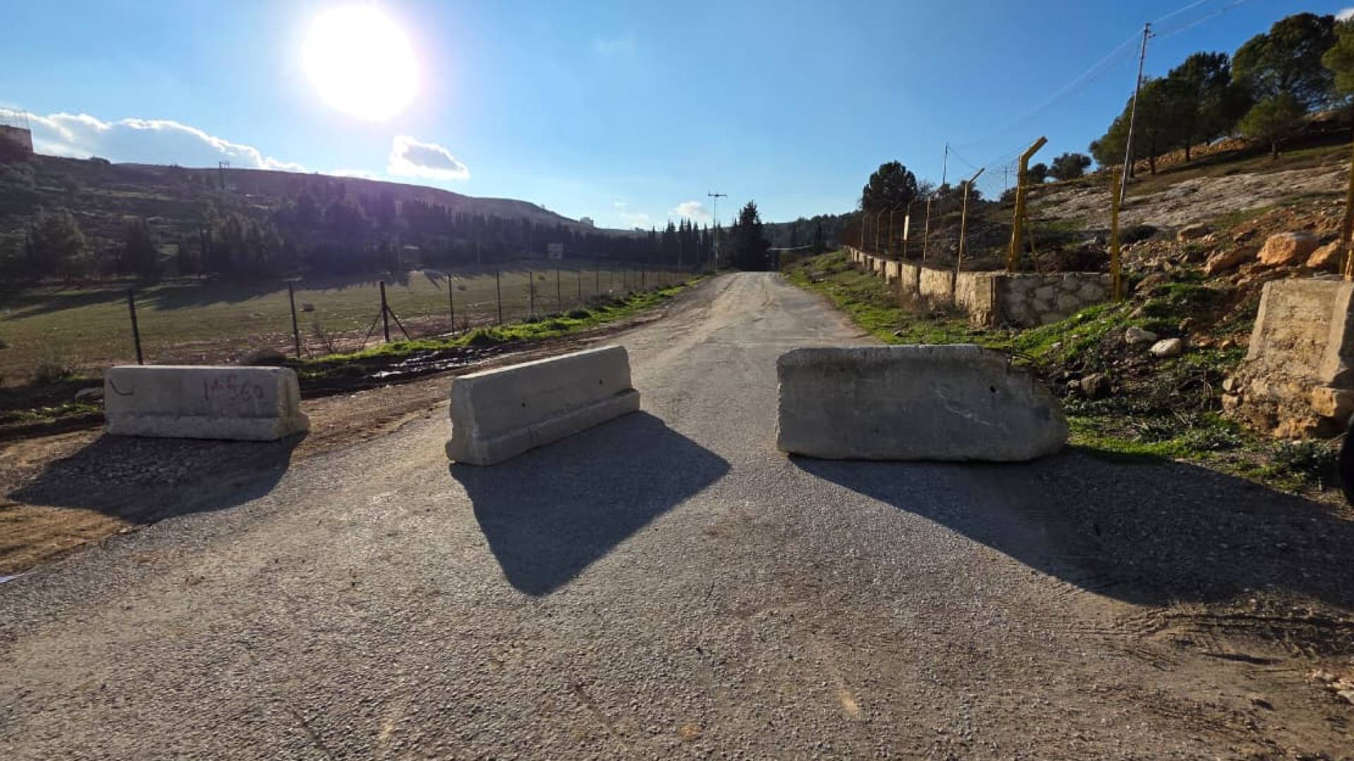 المنطقة المحاذية لنادي الجوف جنوب عمان