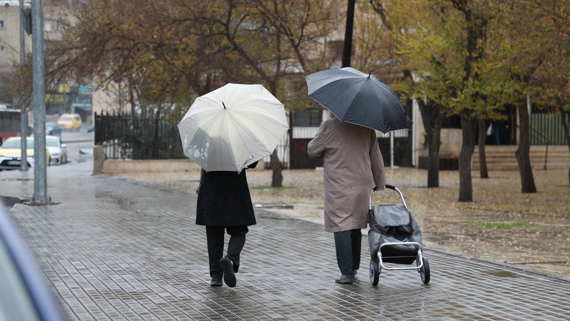 الاجواء الشتوية في العاصمة عمان