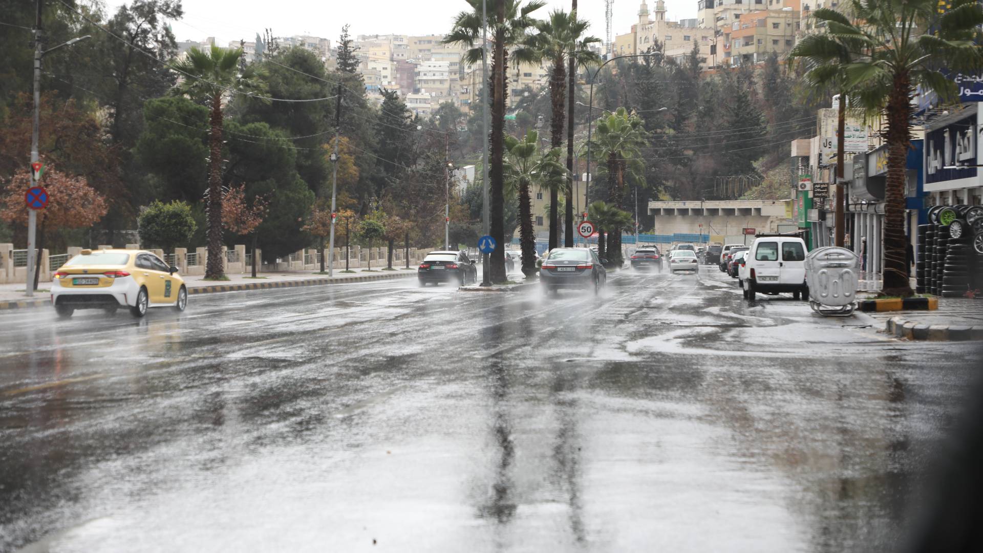 الأمطار في الاردن