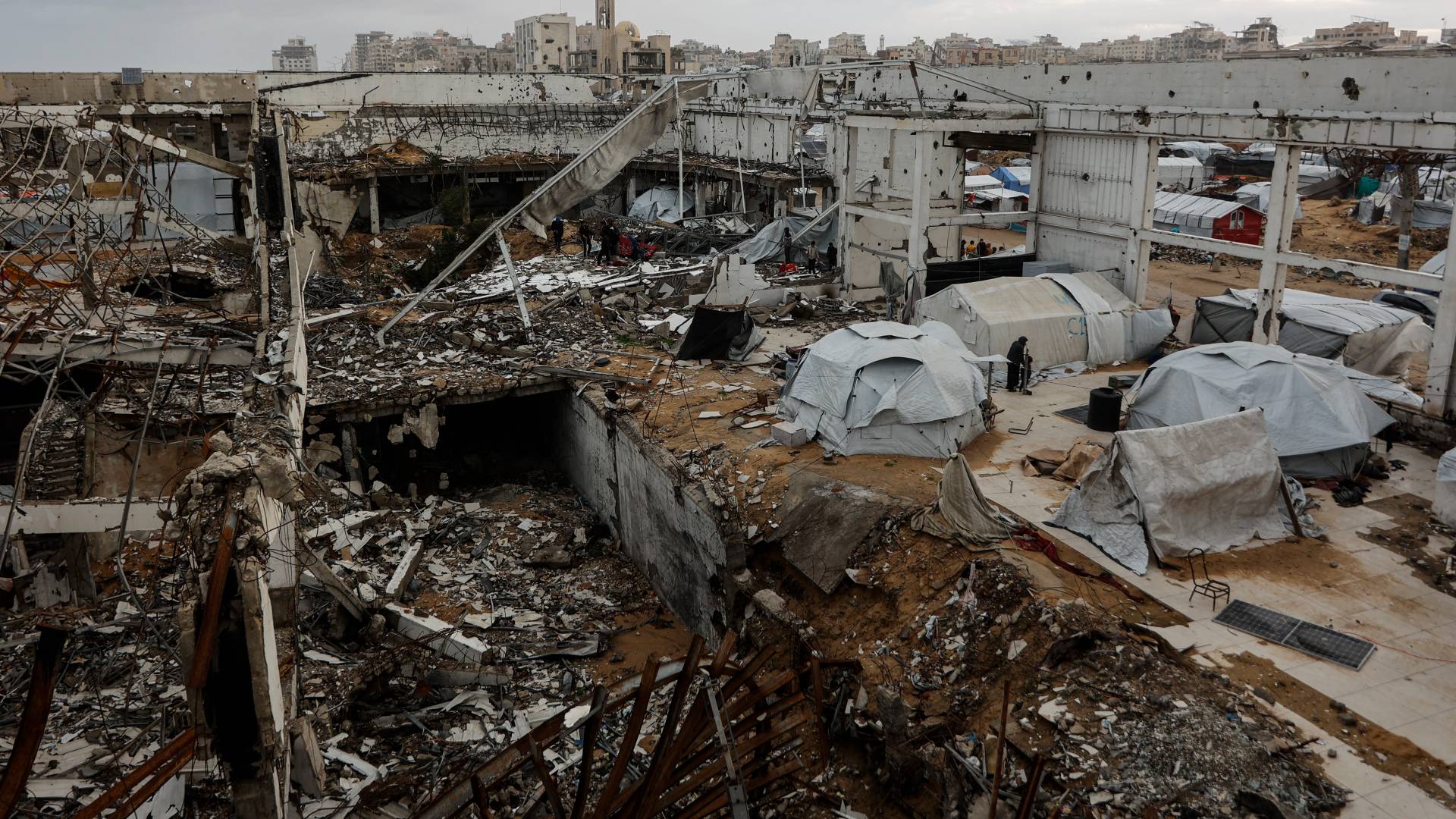 الدمار في قطاع غزة