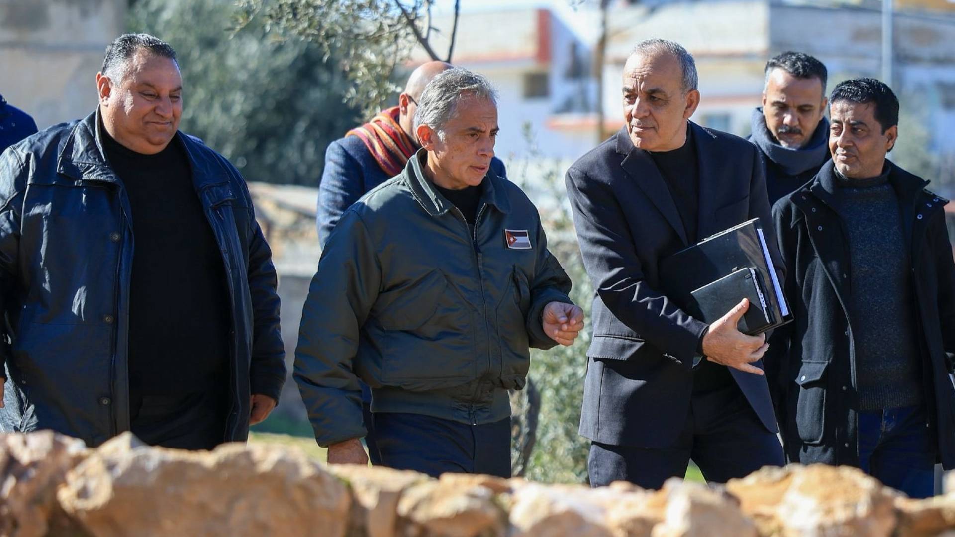 زيارة تفقدية لرئيس الوزراء لموقع رحاب الأثري في محافظة المفرق