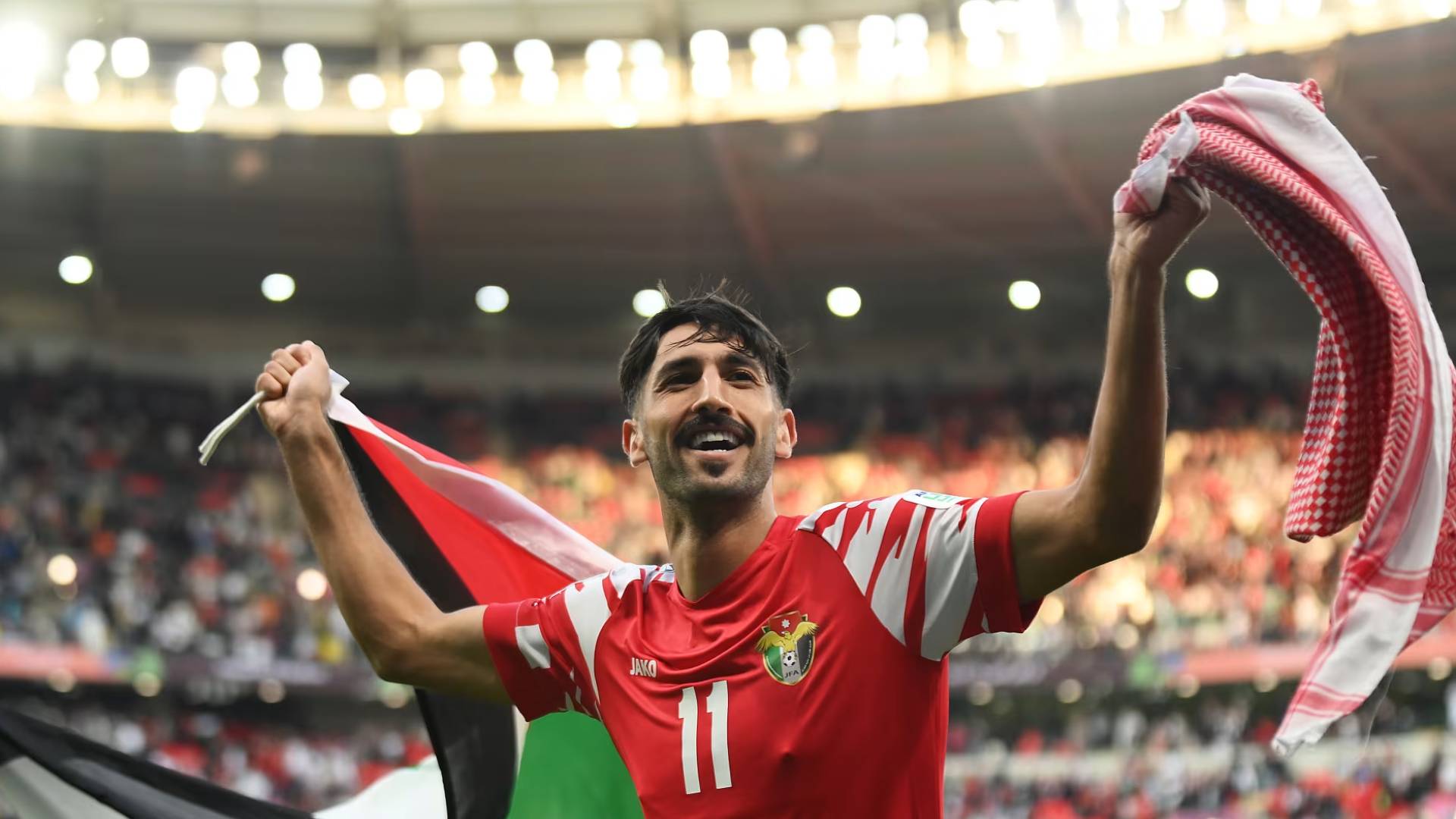 اللاعب الأردني يزن النعيمات